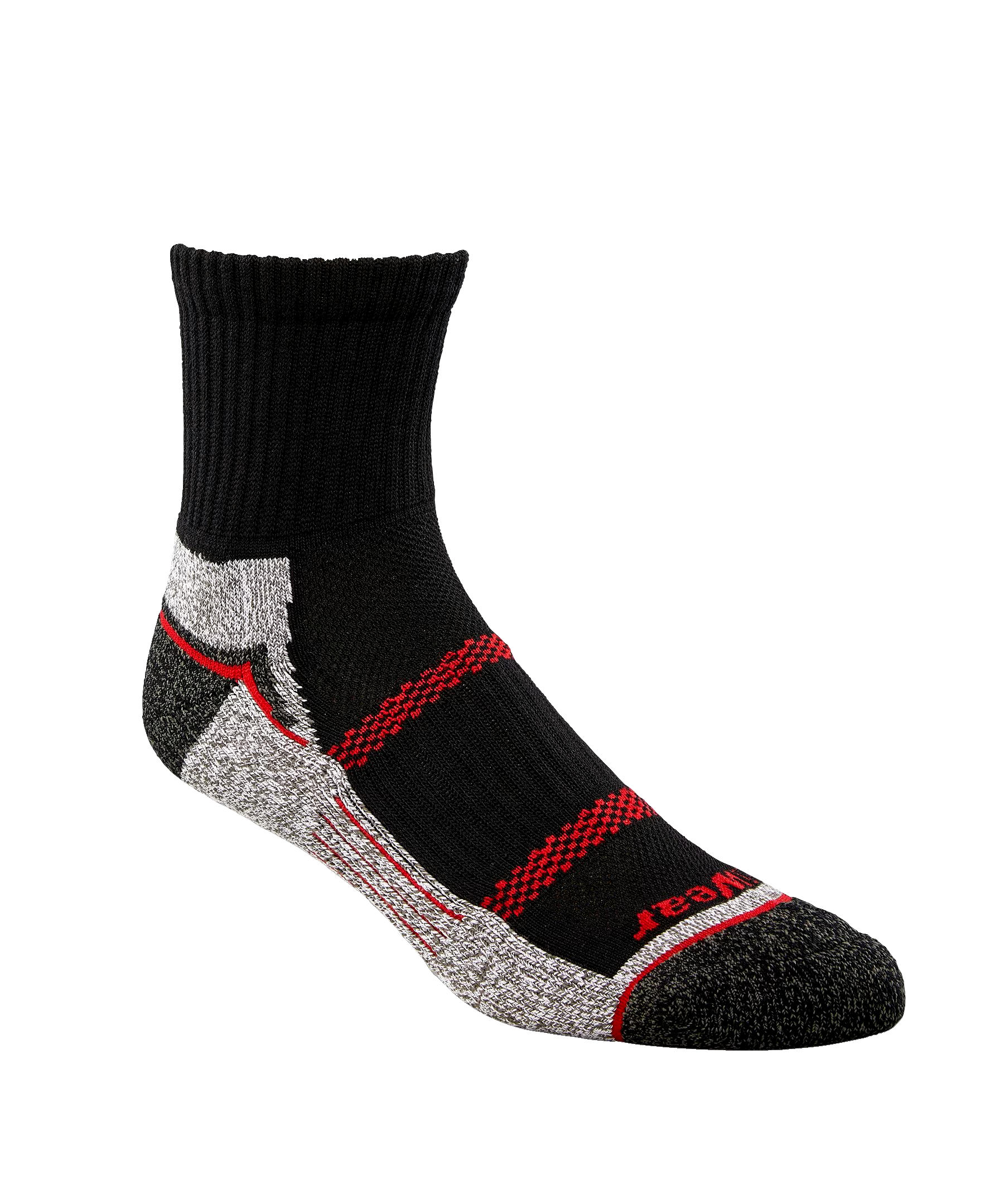 Matrix Men's driWear Quarter Crew Sport Socks