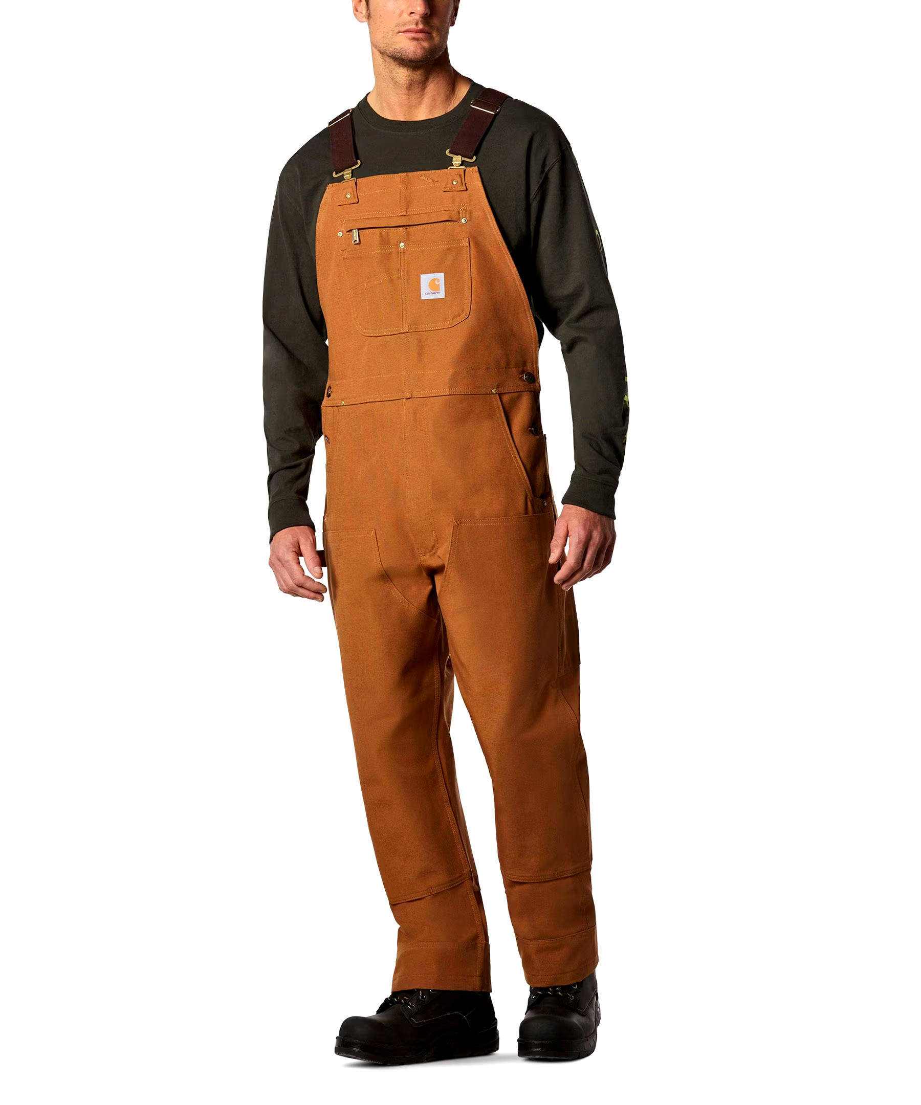 Carhartt Men's R01 Cotton Duck Bib Overalls