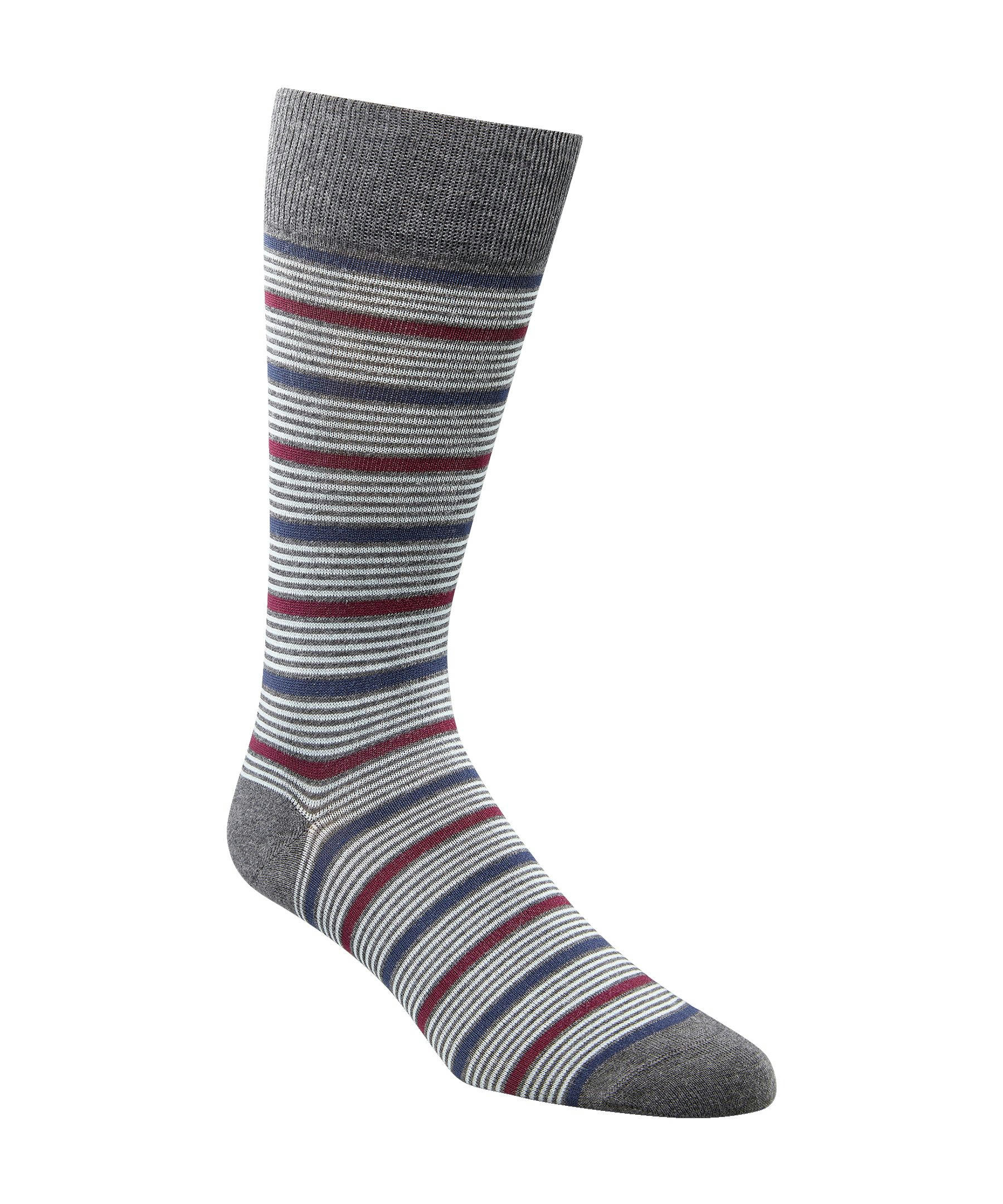 Denver Hayes Men's Novelty Pattern Casual Crew Socks