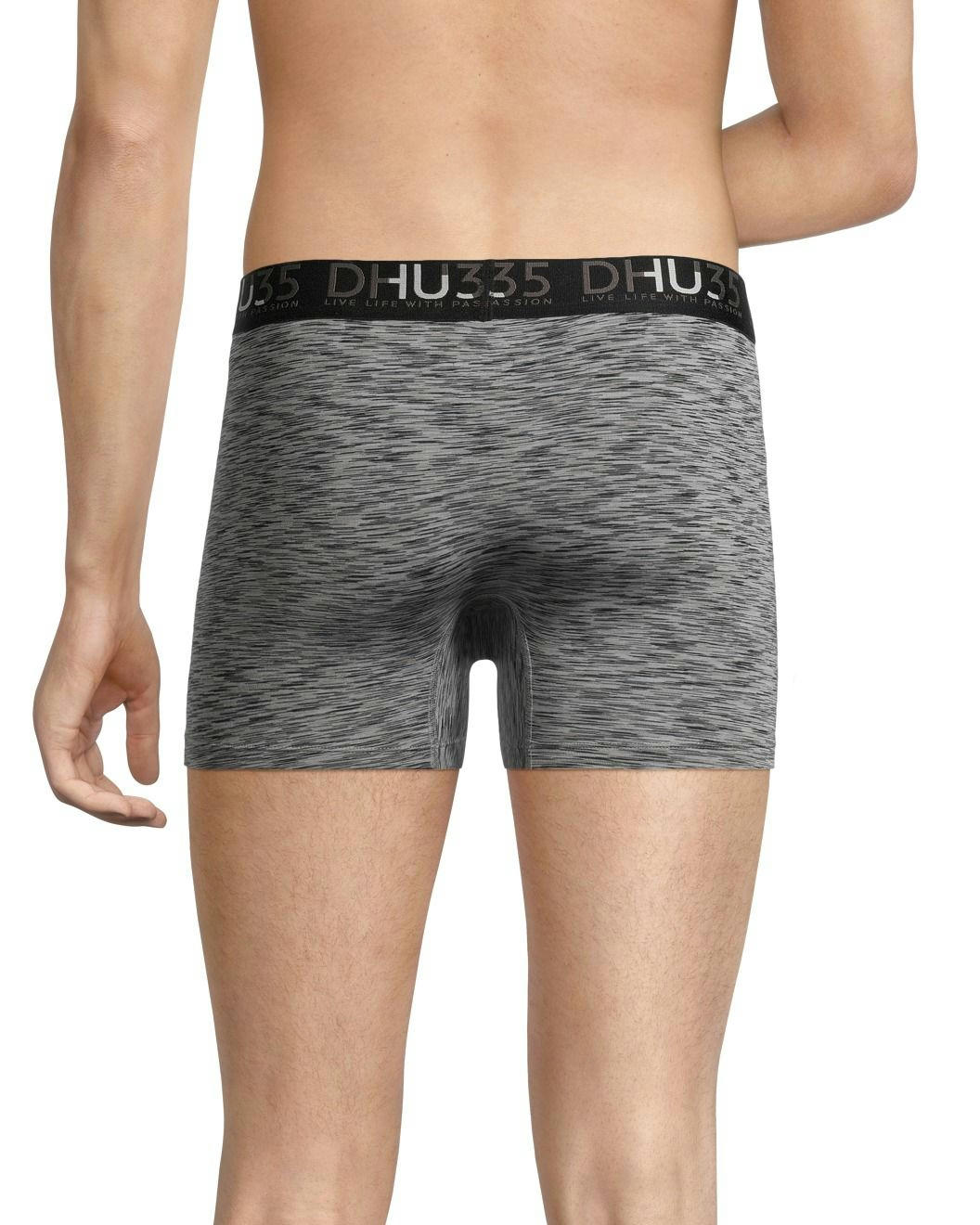 Denver Hayes Men's 3 Pack Microfibre Space Dye Boxer Briefs Underwear