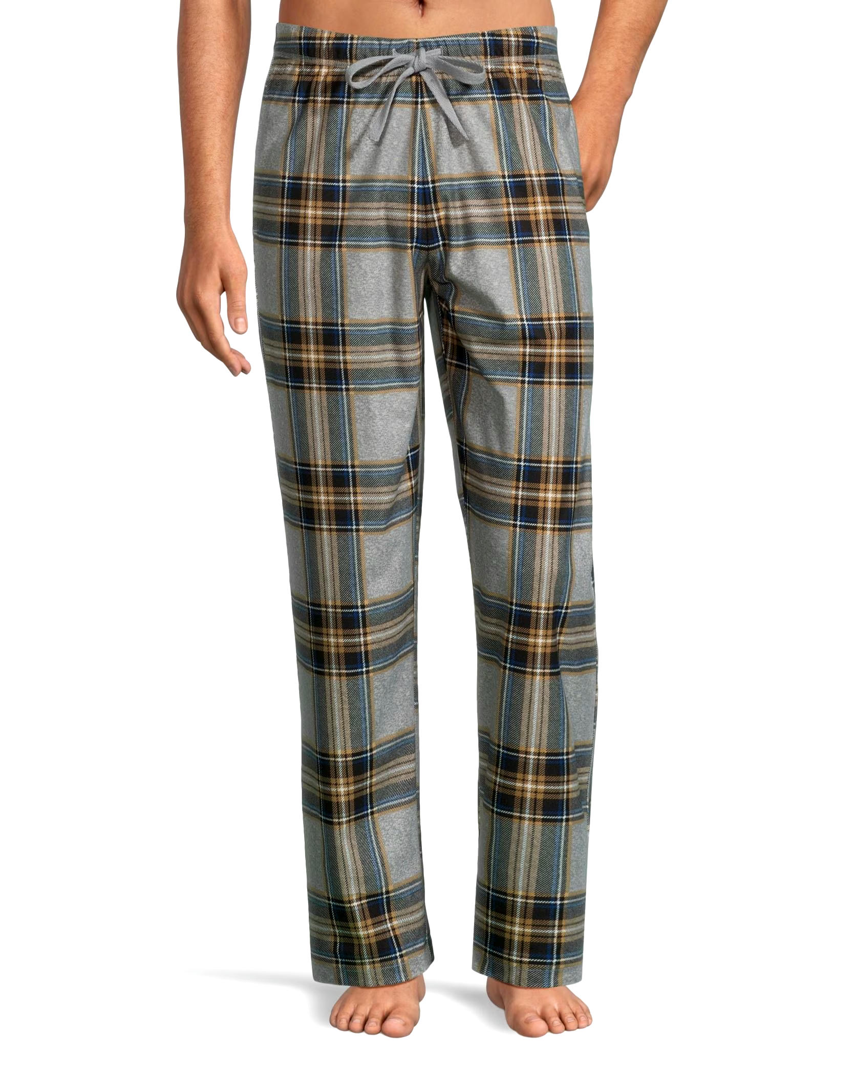 WindRiver Men's Heritage Fleece Plaid Lounge Pants