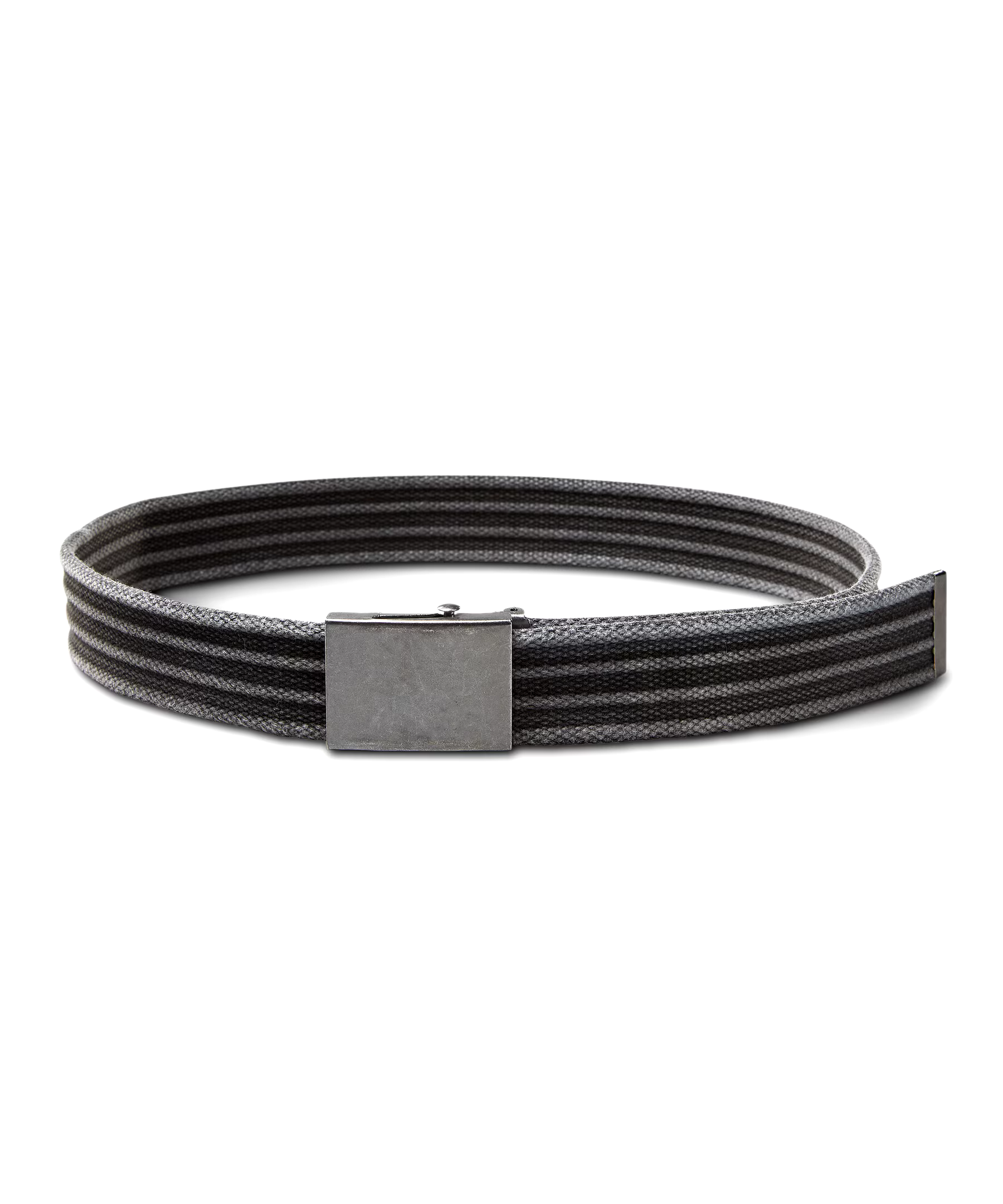 Denver Hayes Men's Distressed Polyester Web Belt
