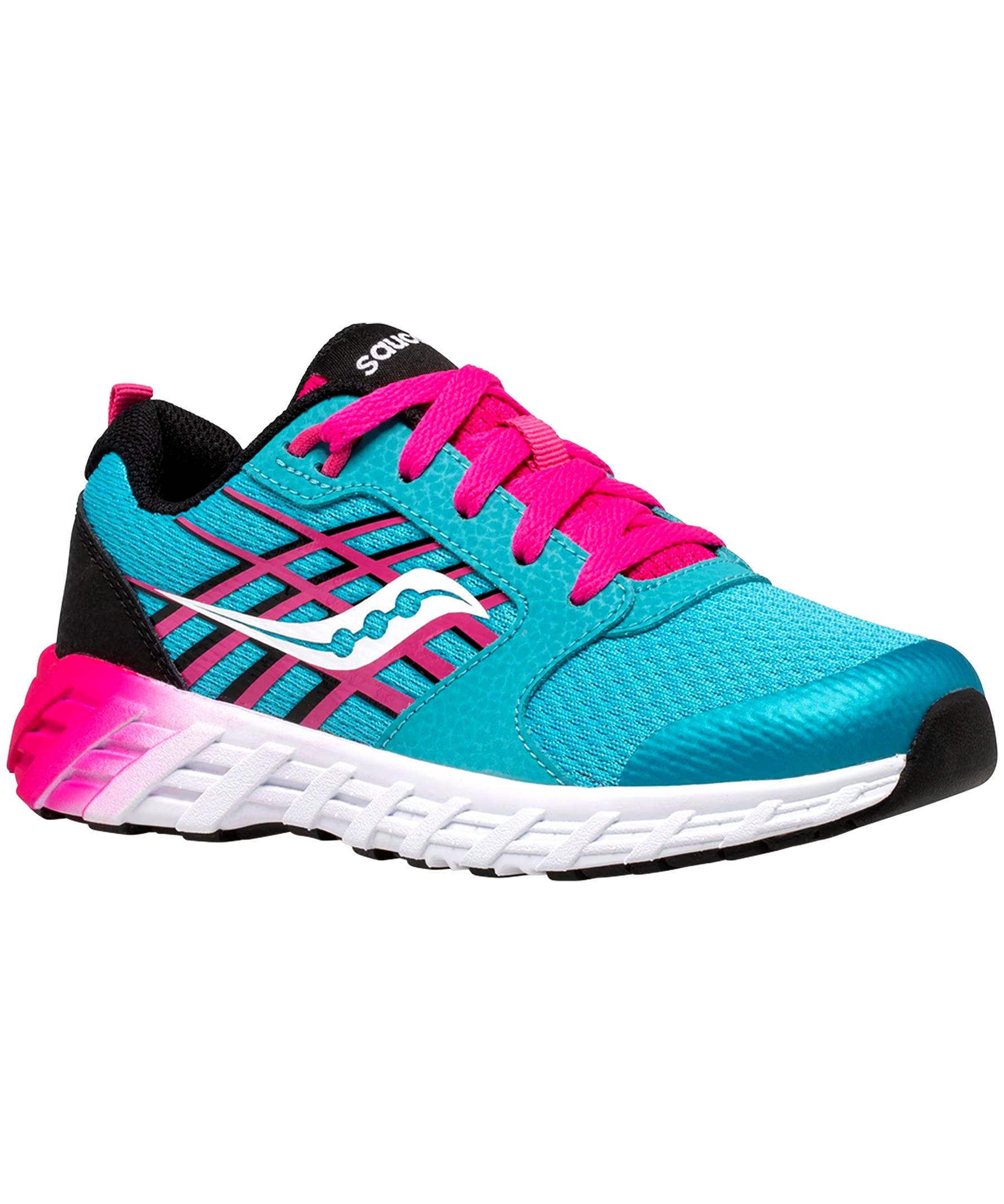 Saucony Girls' Youth Wind 2.0 Lace Sneakers