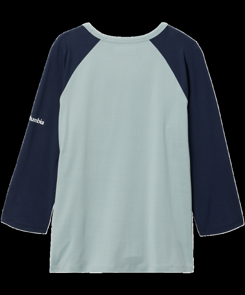 Columbia Youth Boys' Outdoor Element Omni-Shade 3/4-Sleeve Baseball T Shirt