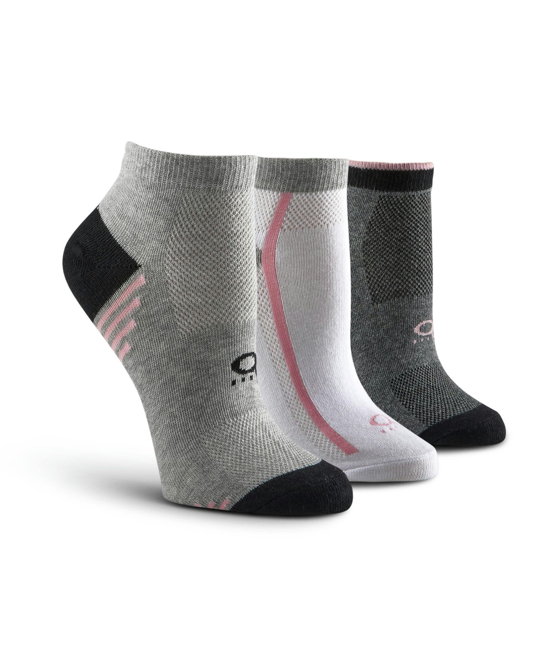 Shambhala Women's 3-Pack Mesh Ankle Sport Socks