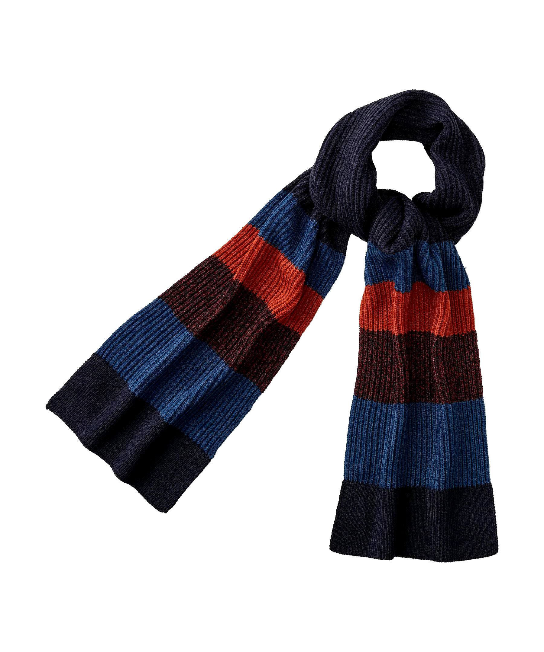 WindRiver Acrylic Knit Scarf- Stripe