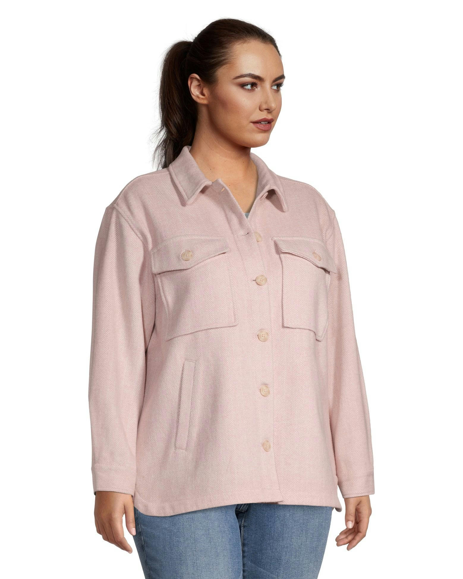 Denver Hayes Women's Button Down Shacket