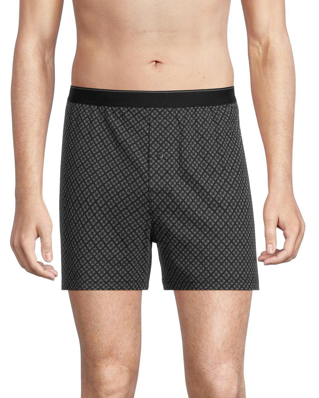 Denver Hayes Men's 2 Pack Yarn Dye Loose Fit Boxer Briefs