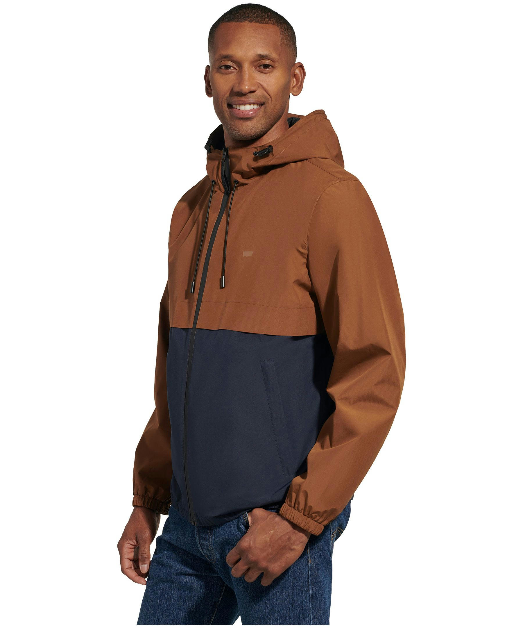 Levi's Men's Lightweight Water Resistant Rain Windbreaker
