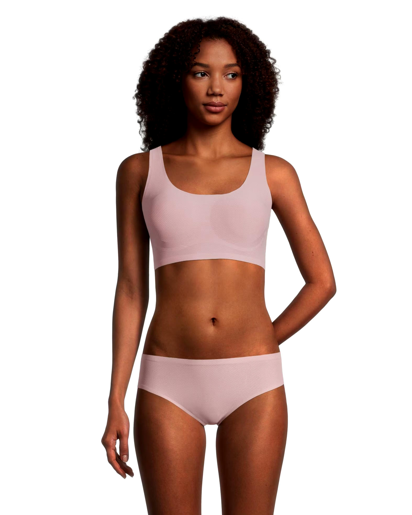 Denver Hayes Women's Invisible Mesh Wireless Bra