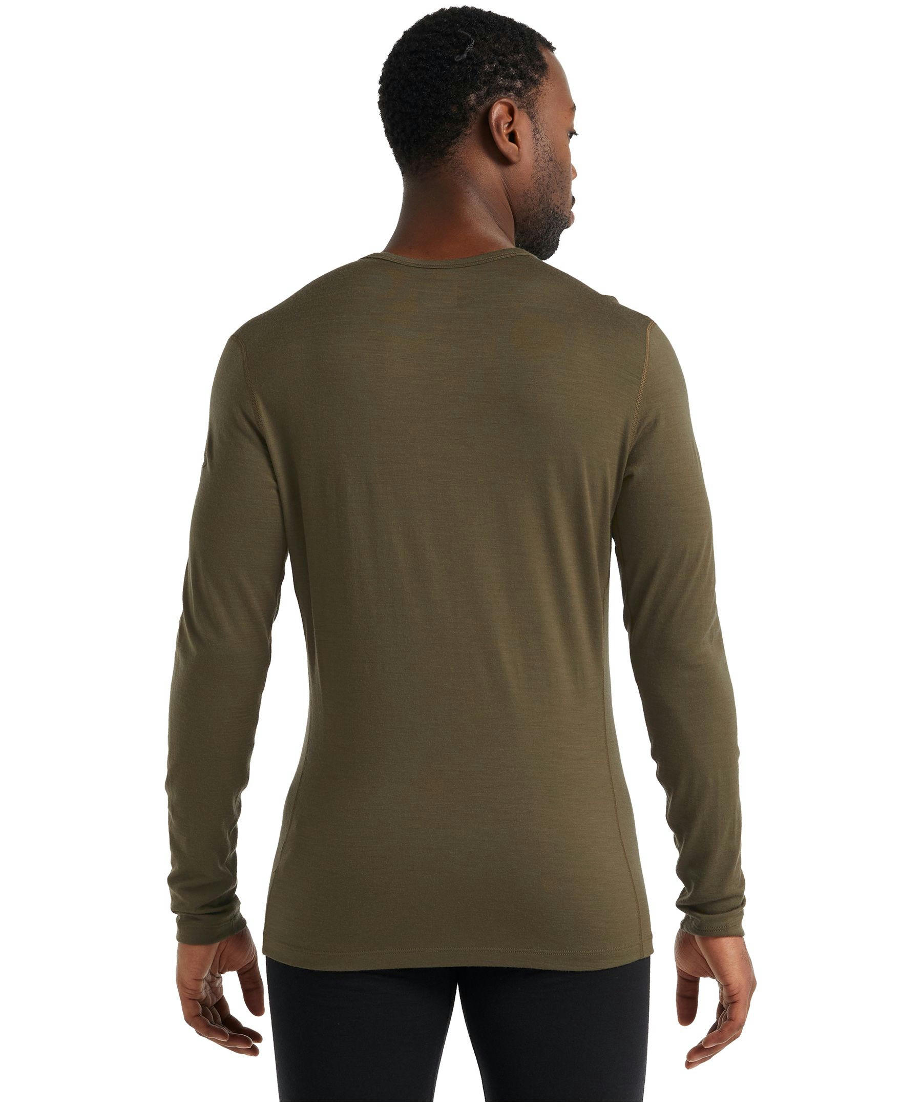 Icebreaker Men's 200 Oasis Long Sleeve Crewe Thermal Top