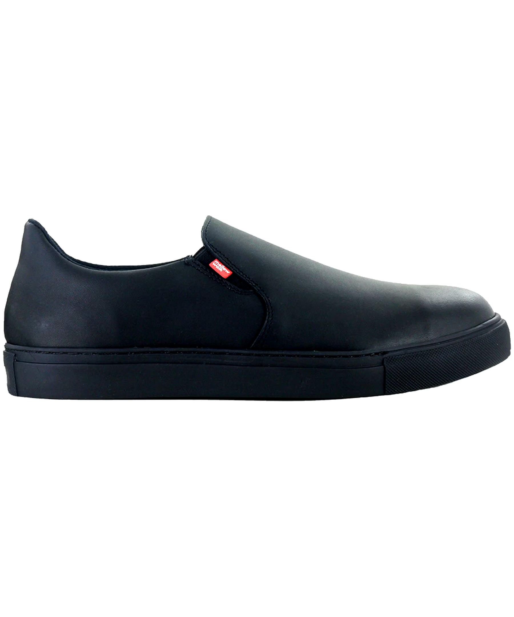 Mellow Walk Men's Owen Steel Toe Composite Plate Leather Athletic Safety Shoes