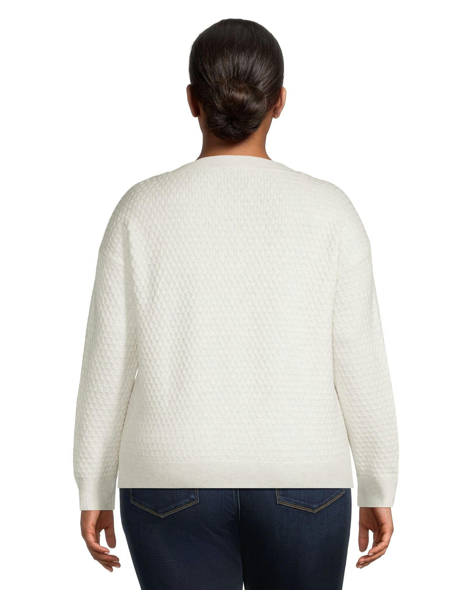 Denver Hayes Women's Cozy Semi-Fitted Boatneck Knit Pullover Sweater