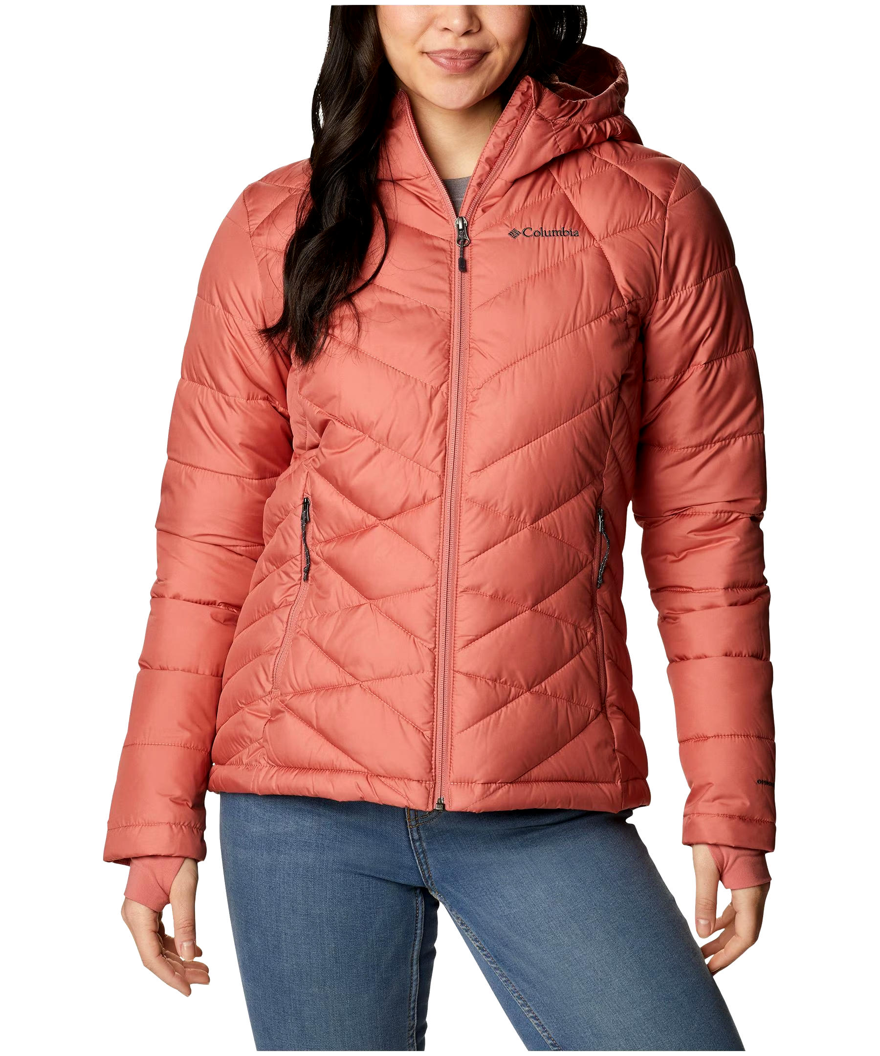Columbia Women's Heavenly Omni-Heat Water Resistant Insulated Hooded Jacket