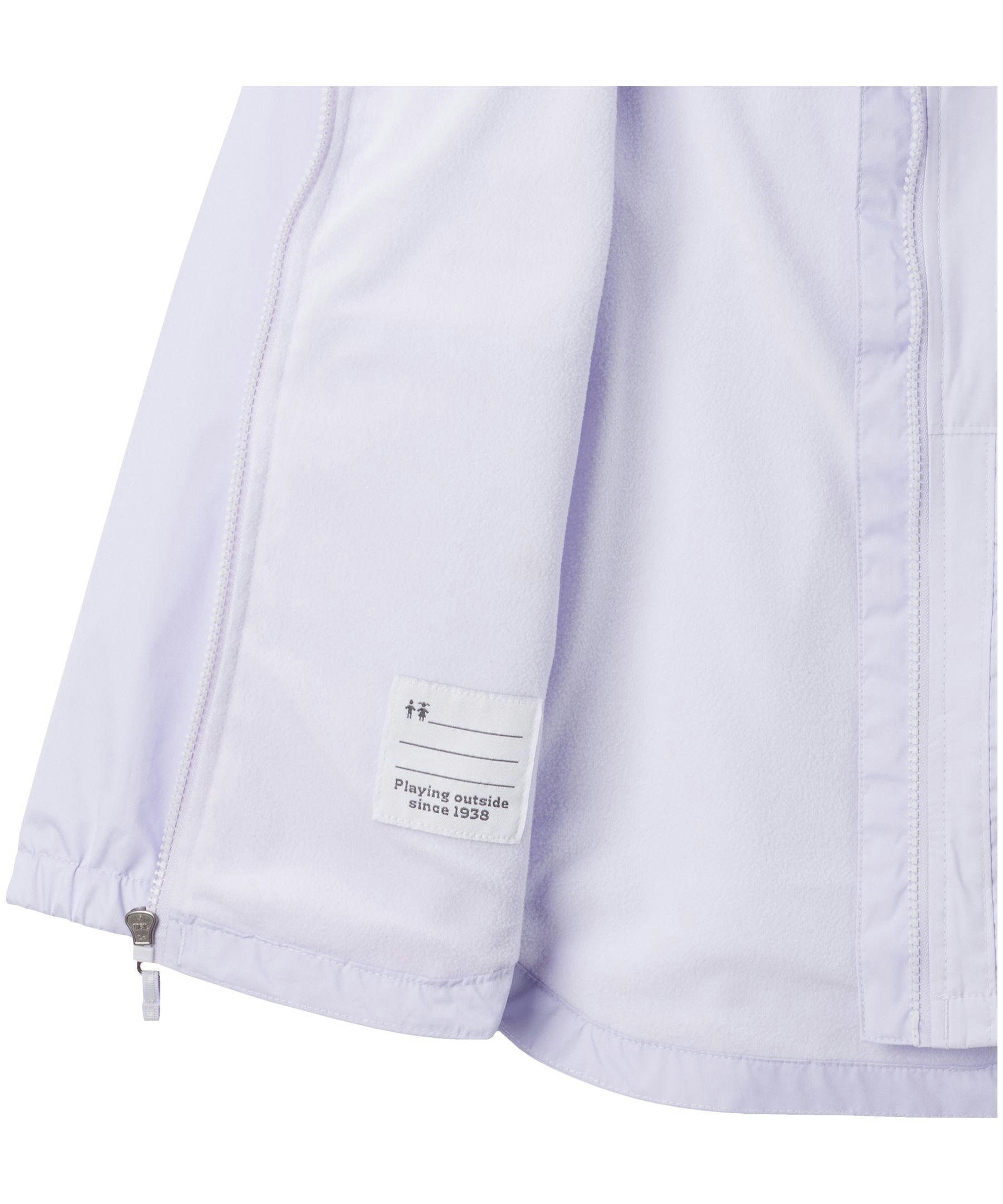 Columbia Youth Unisex Rainy Trails Fleece Lined Jacket