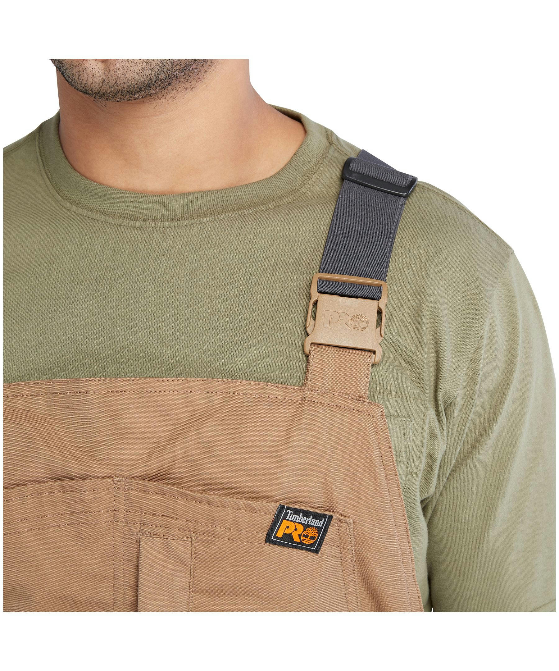 Timberland Men's Pro Morphix Duck Carpenter Bib Overalls