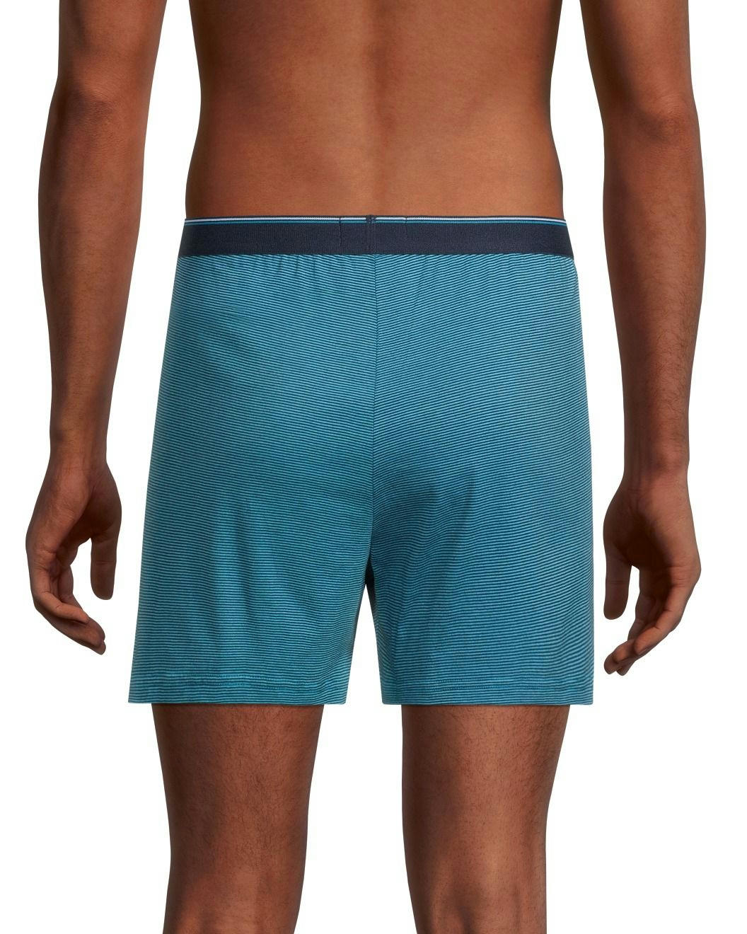 Denver Hayes Men's 2 Pack Yarn Dye Loose Fit Boxer Briefs