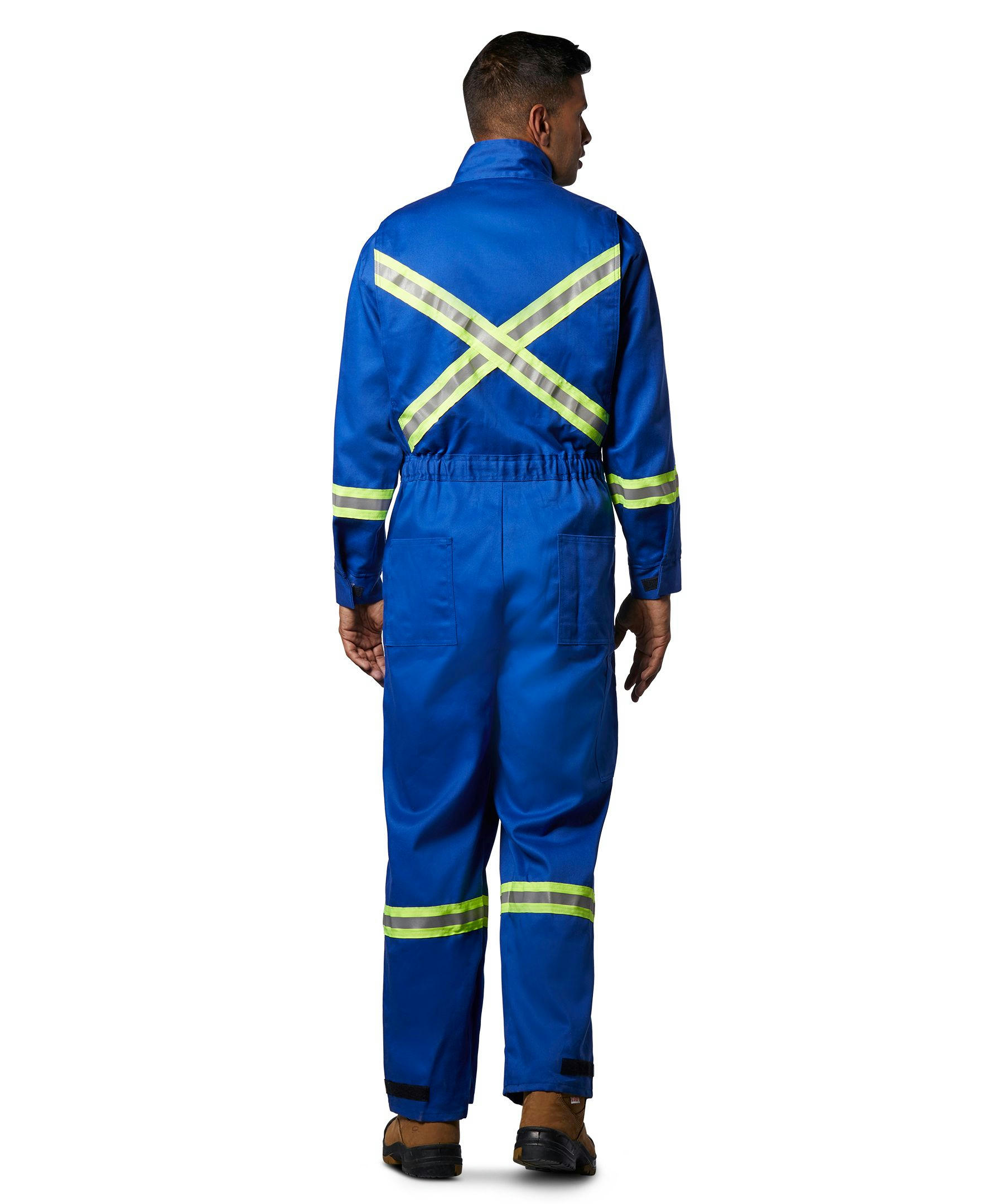 Firewall Men's Flame Resistant Striped Coveralls