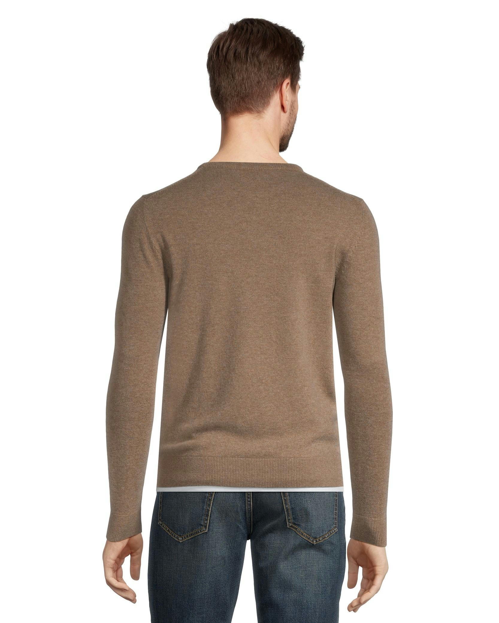 Denver Hayes Men's Cashmere Merino Crewneck Sweater