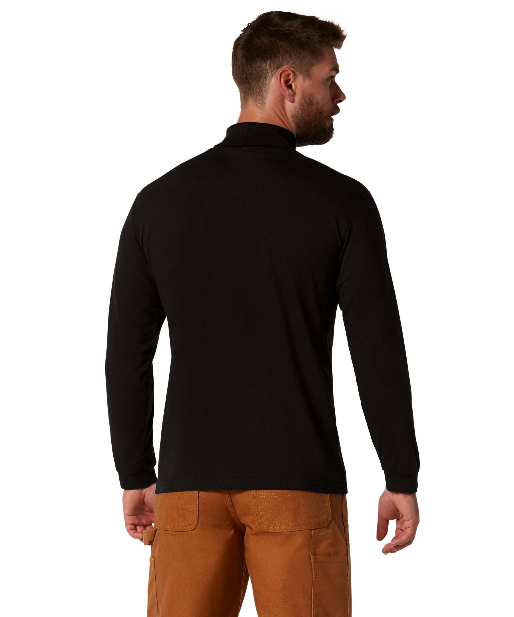 Aggressor Men's Straight Cut Ribbed Turtleneck
