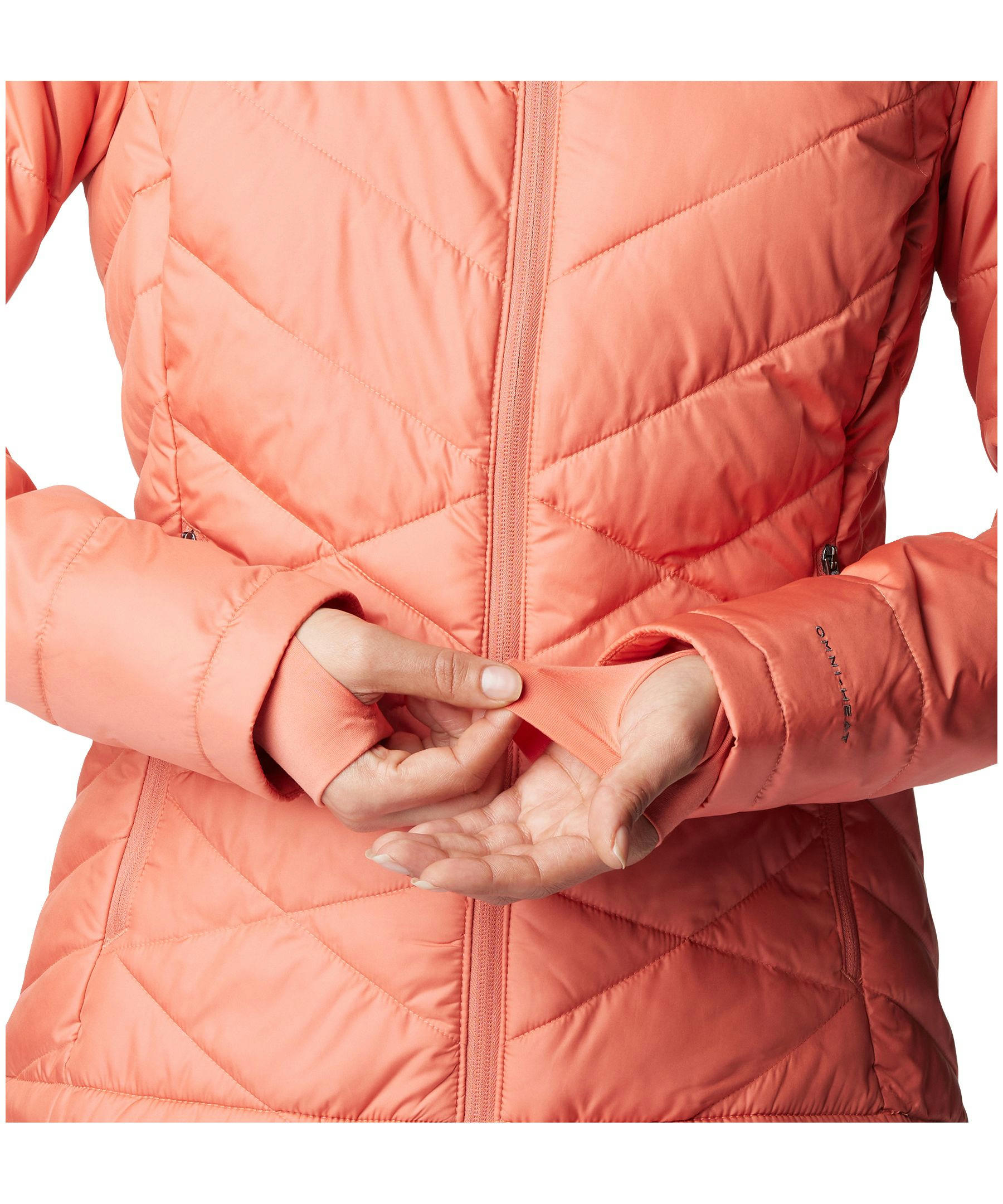 Columbia Women's Heavenly Omni-Heat Water Resistant Insulated Hooded Jacket