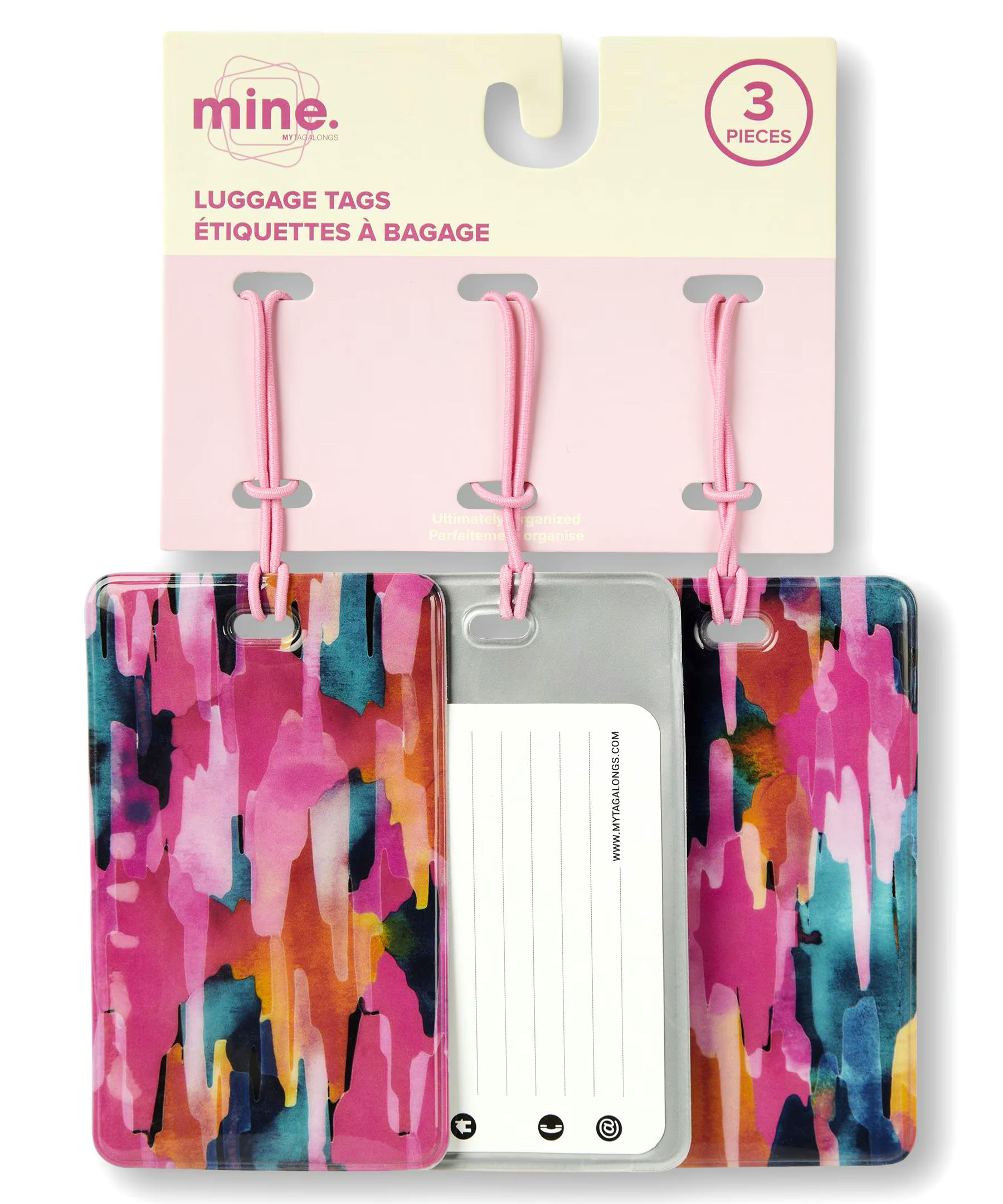 My Tagalongs Luggage Tags, Set of 3