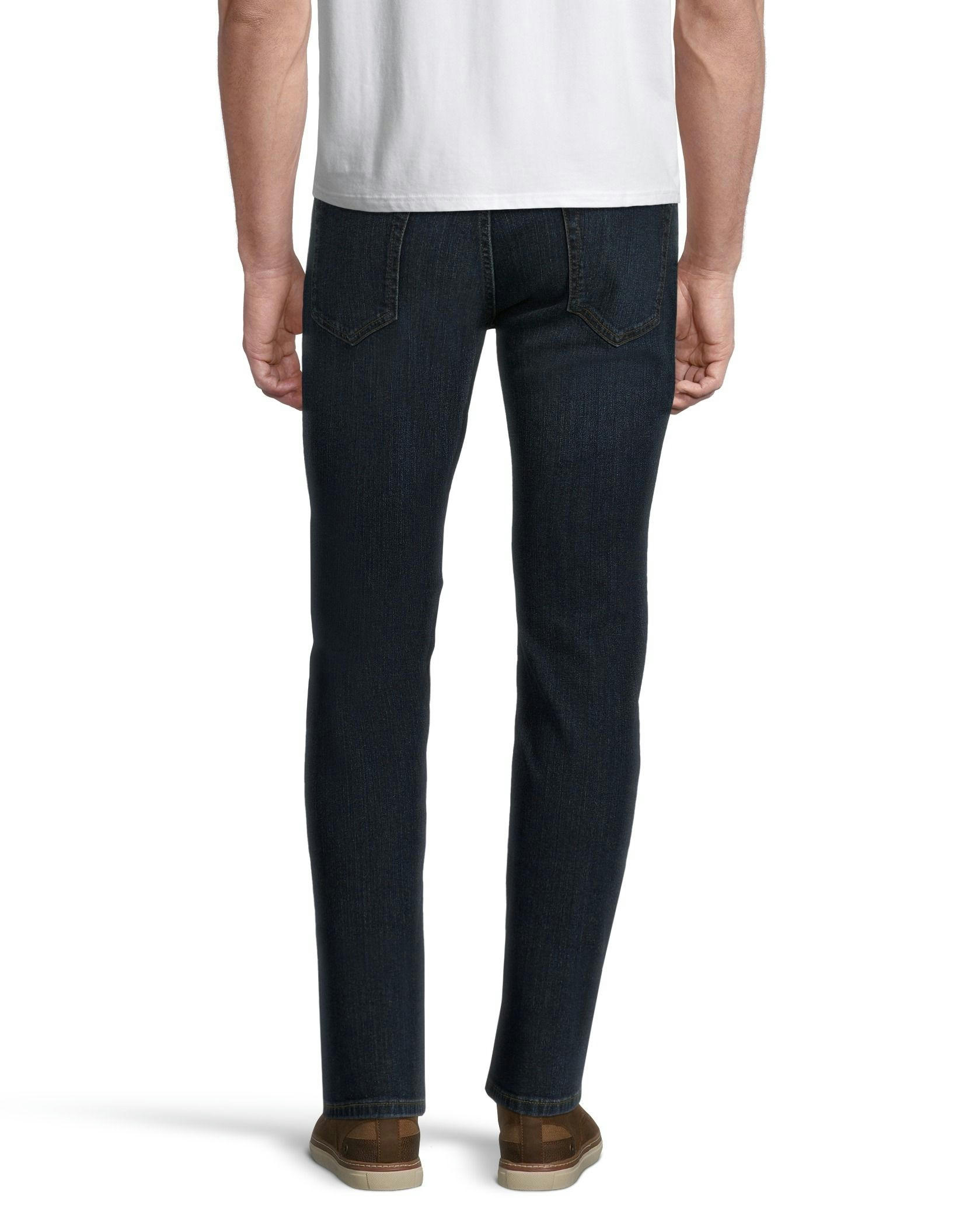 Denver Hayes Men's Value Stretch Straight Fit Jeans - Dark Wash