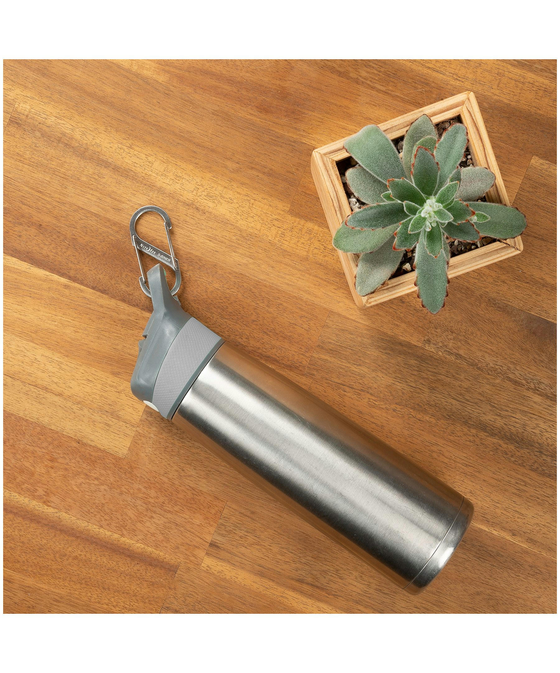 Nite Ize S-Biner 3 Stainless Steel 3-Pack Black/Black/ST