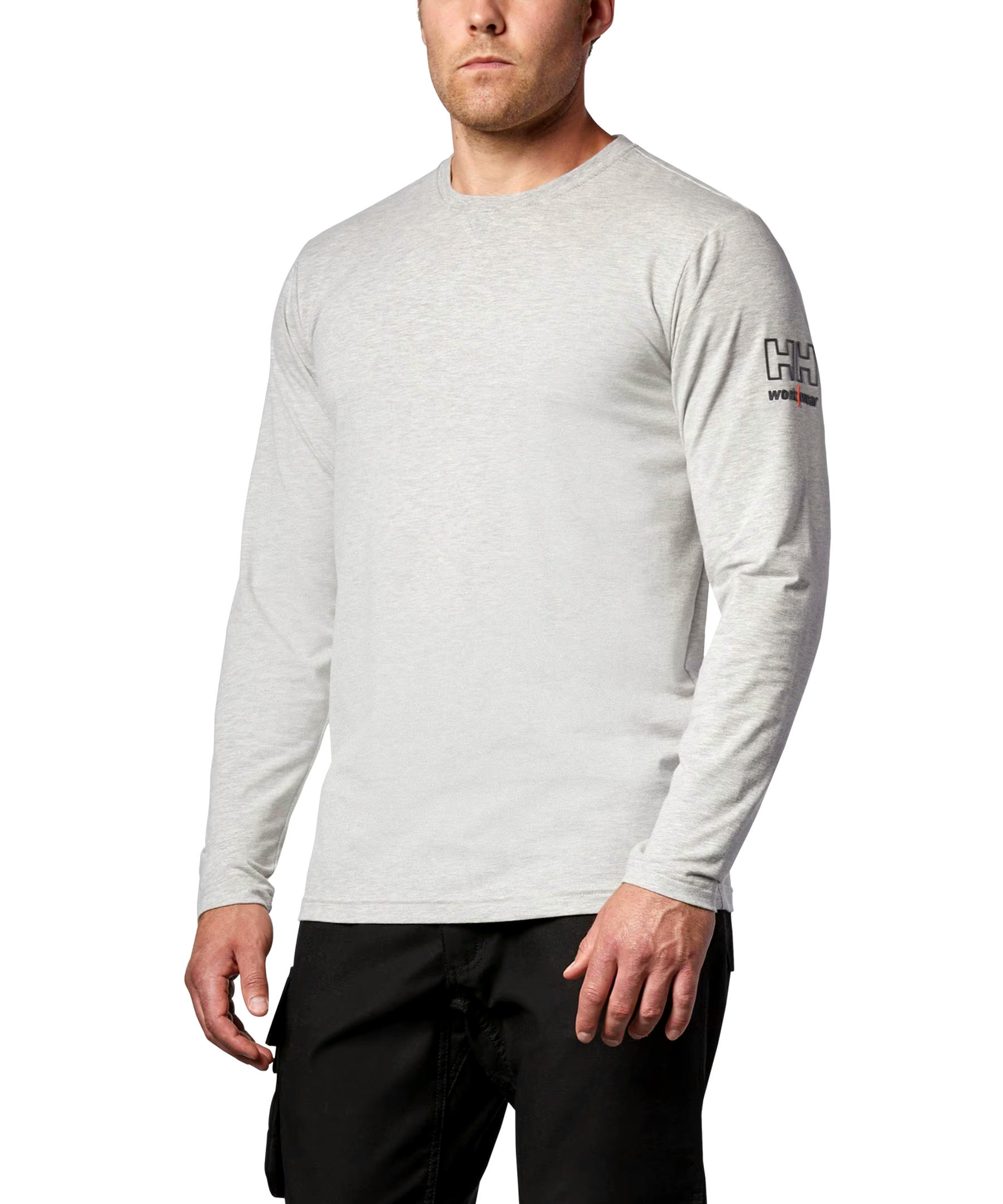 Helly Hansen Workwear Men's Kensington Logo Long Sleeve T Shirt