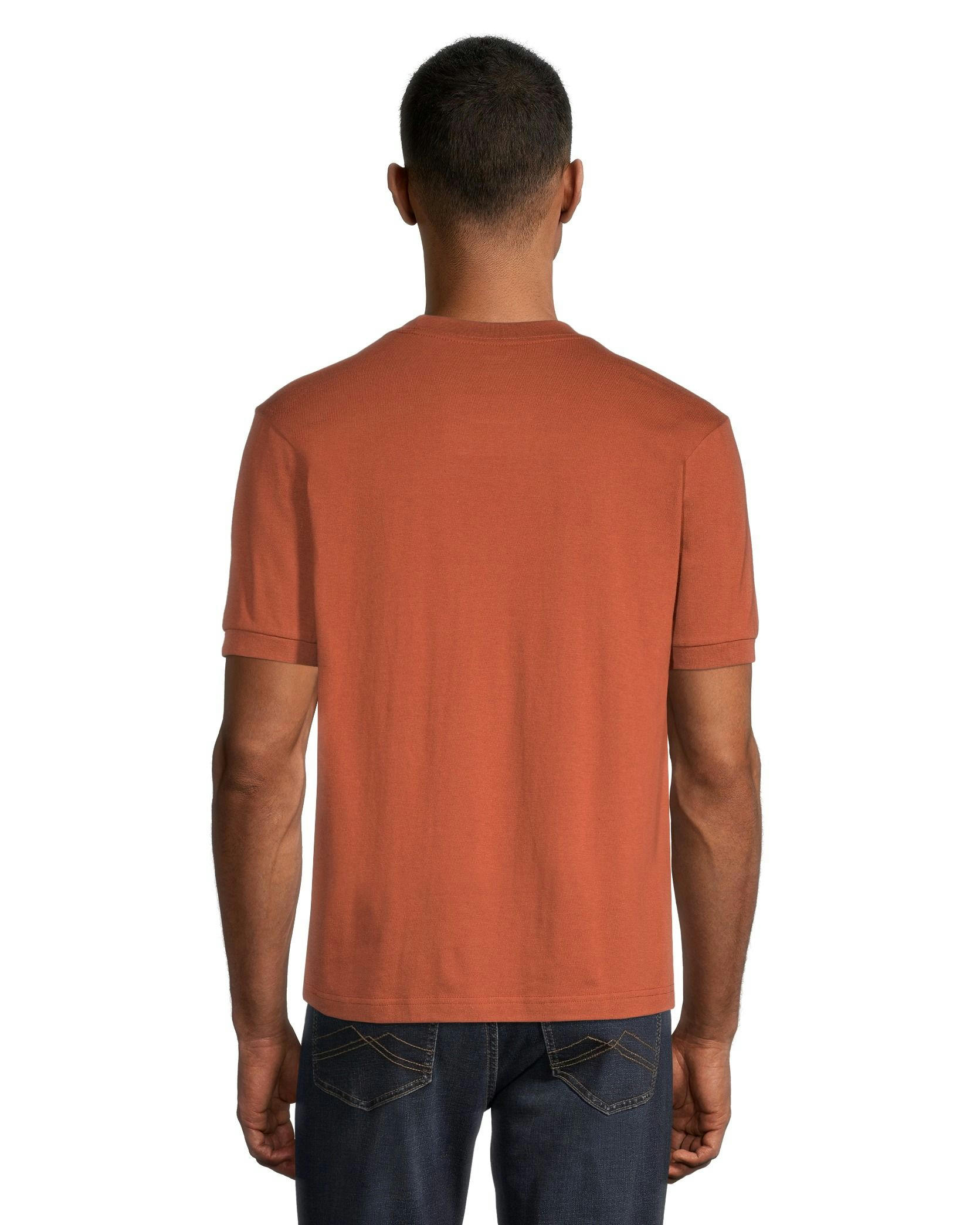 Aggressor Men's Crewneck Short Sleeve Solid Work T-Shirt With FRESHTECH