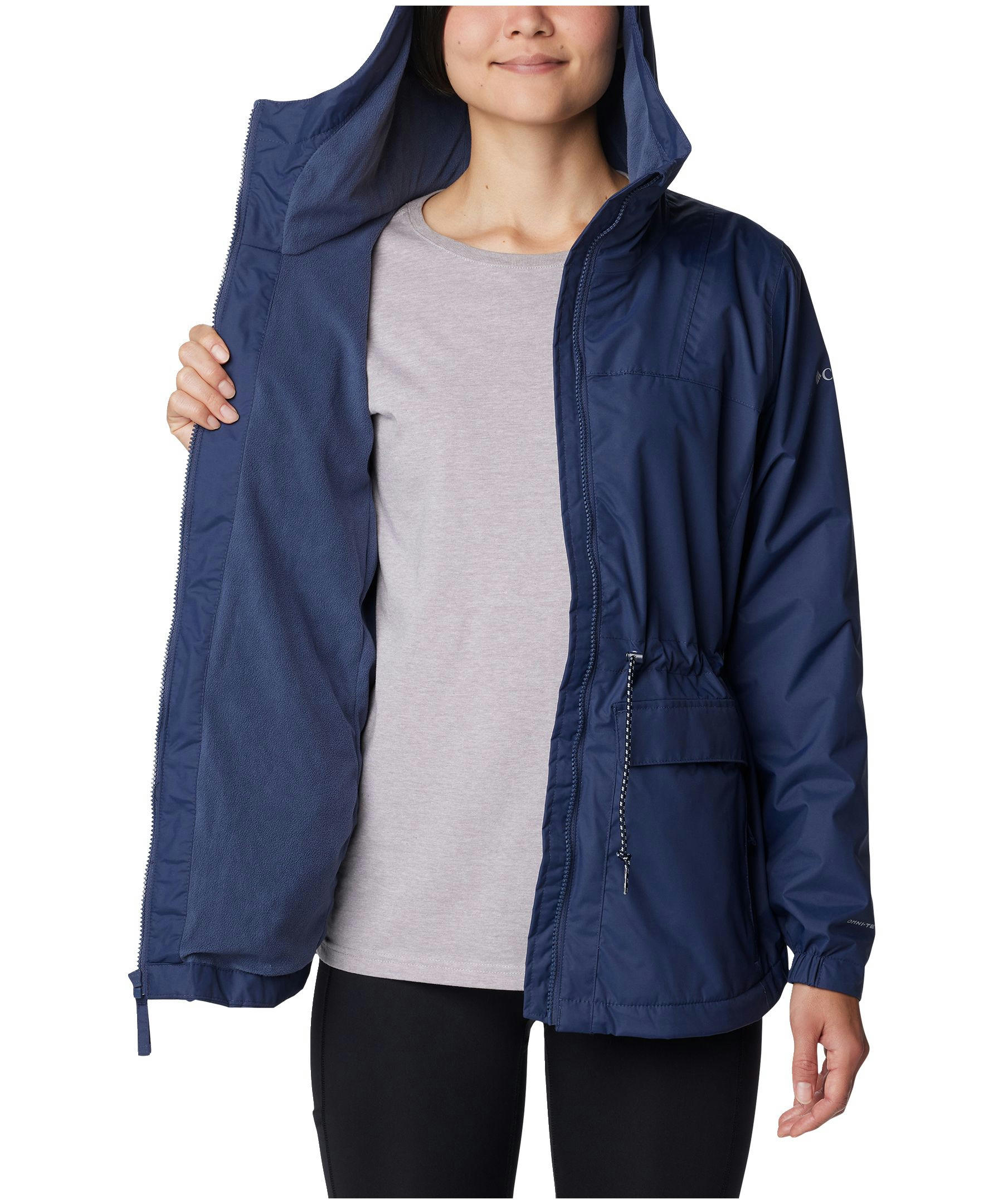 Columbia Women's Sweet Creek Omni-Tech™ Fleece Lined Rain Jacket