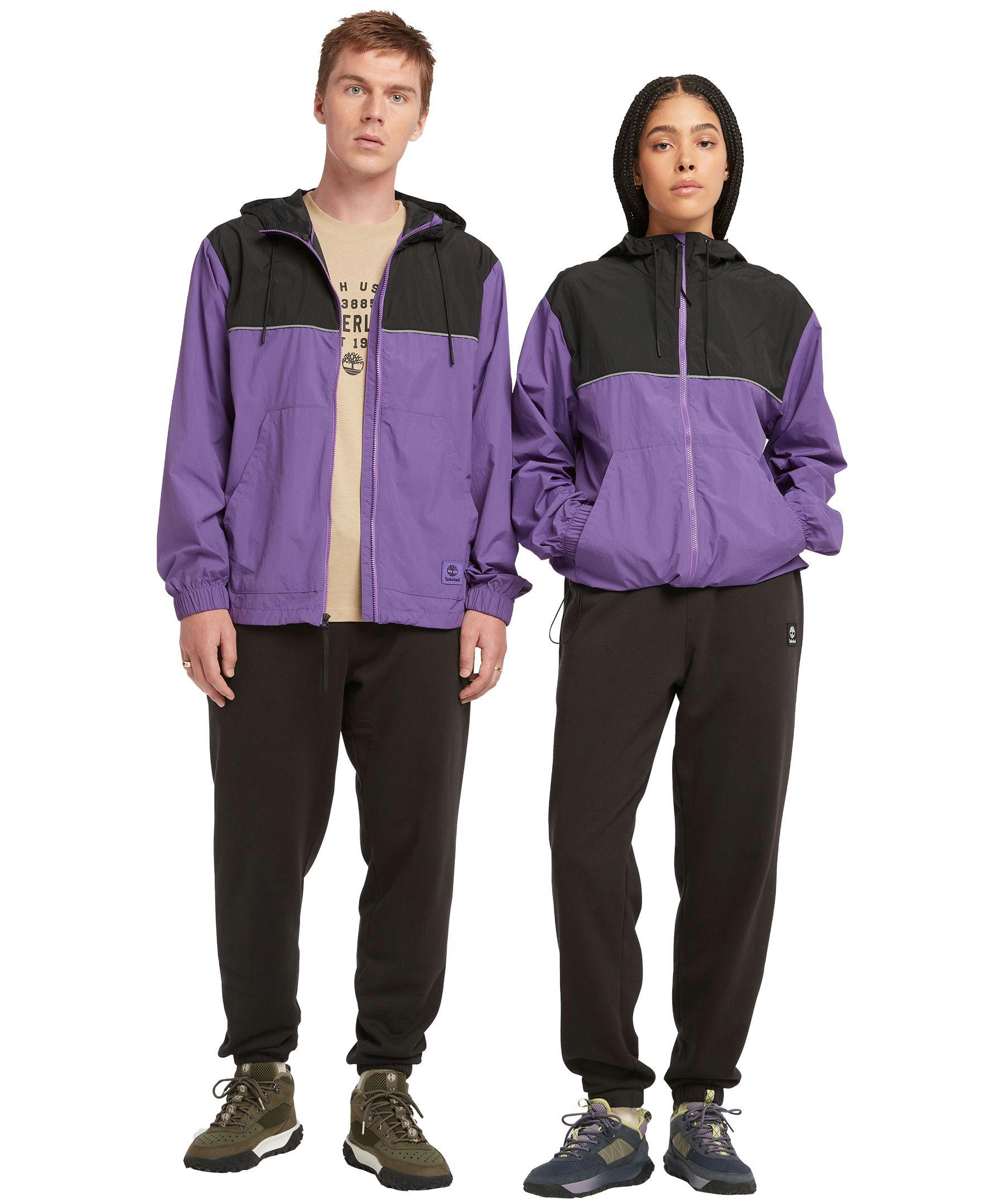 Timberland Men's Fleece Woven Badge Sweatpants