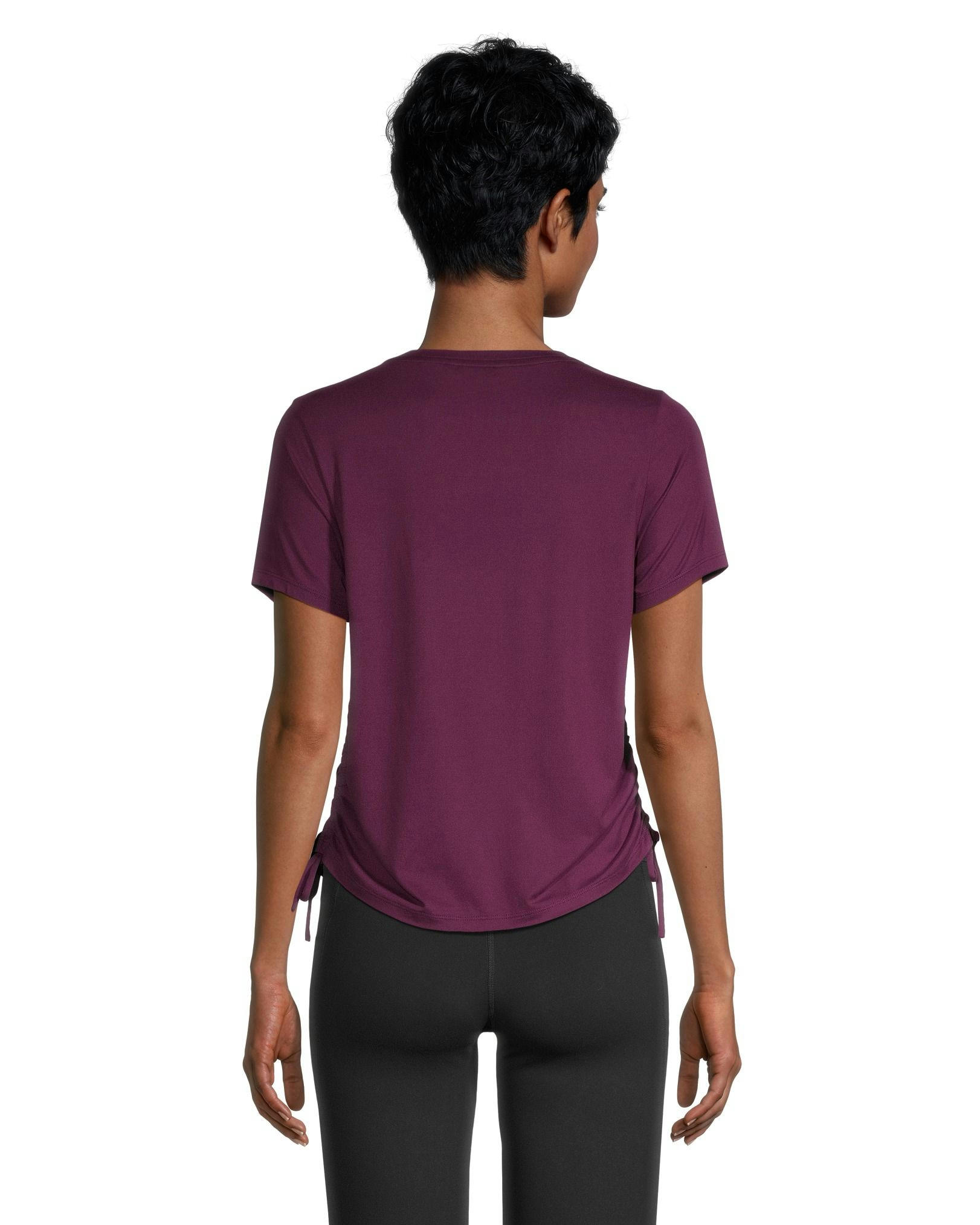 Shambhala Women's Semi Fitted Ruched T Shirt
