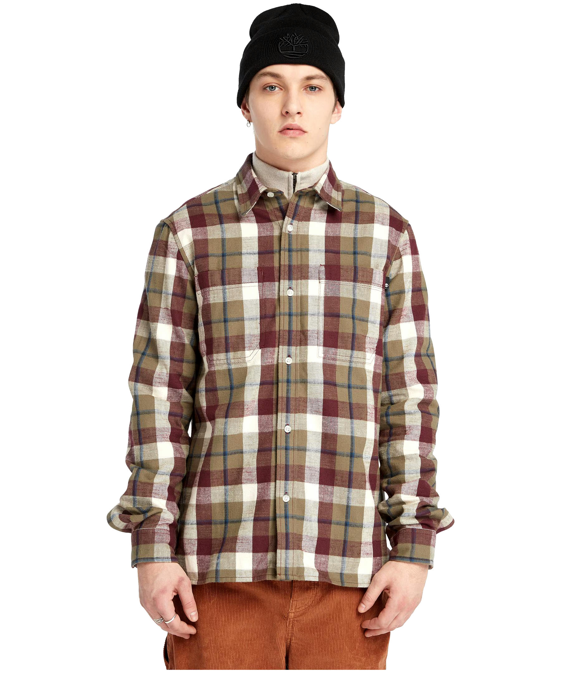 Timberland Men's Regular Fit Windham Heavy Flannel Shirt