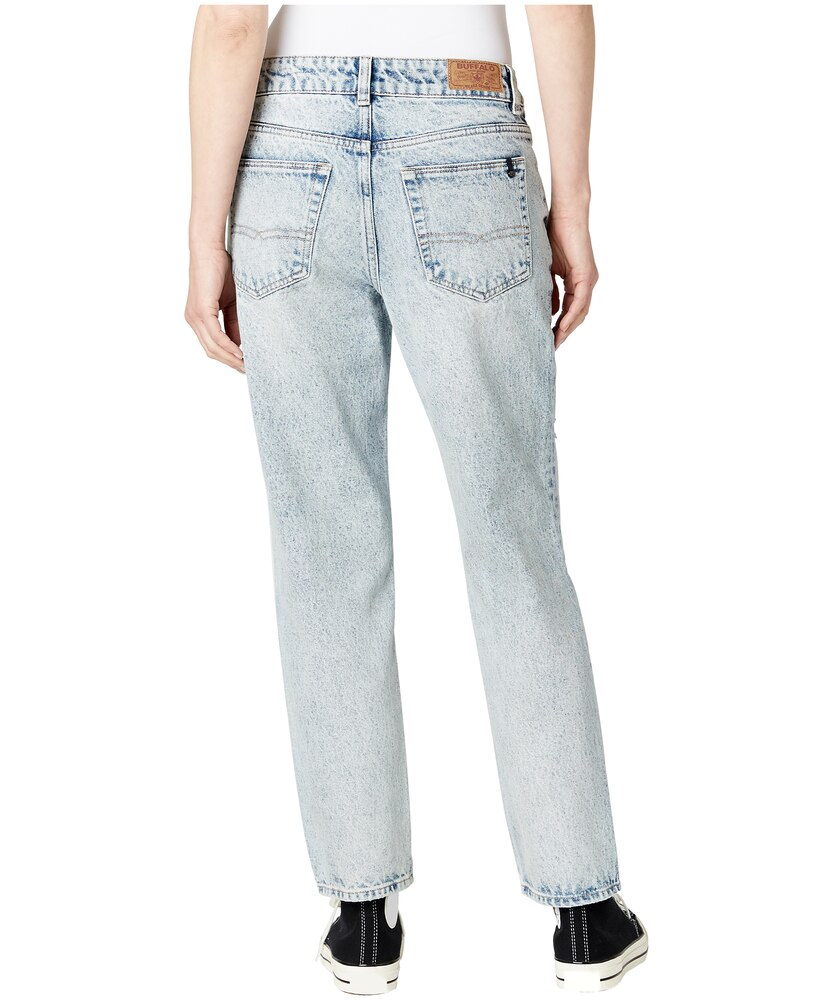 Buffalo Women's Madison Mid Rise Relaxed Boyfriend Jeans