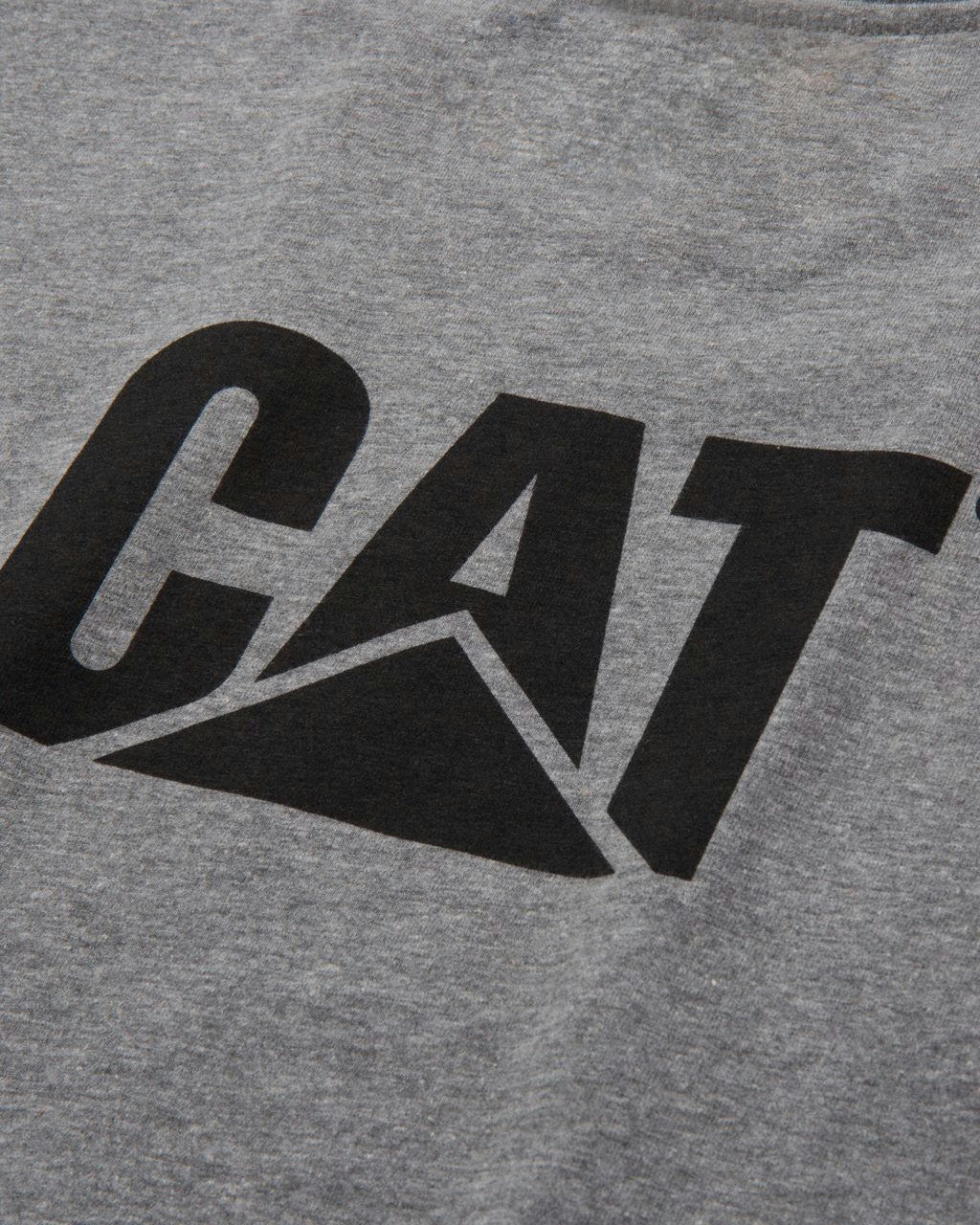 CAT Men's Trademark Short Sleeve Cotton T Shirt