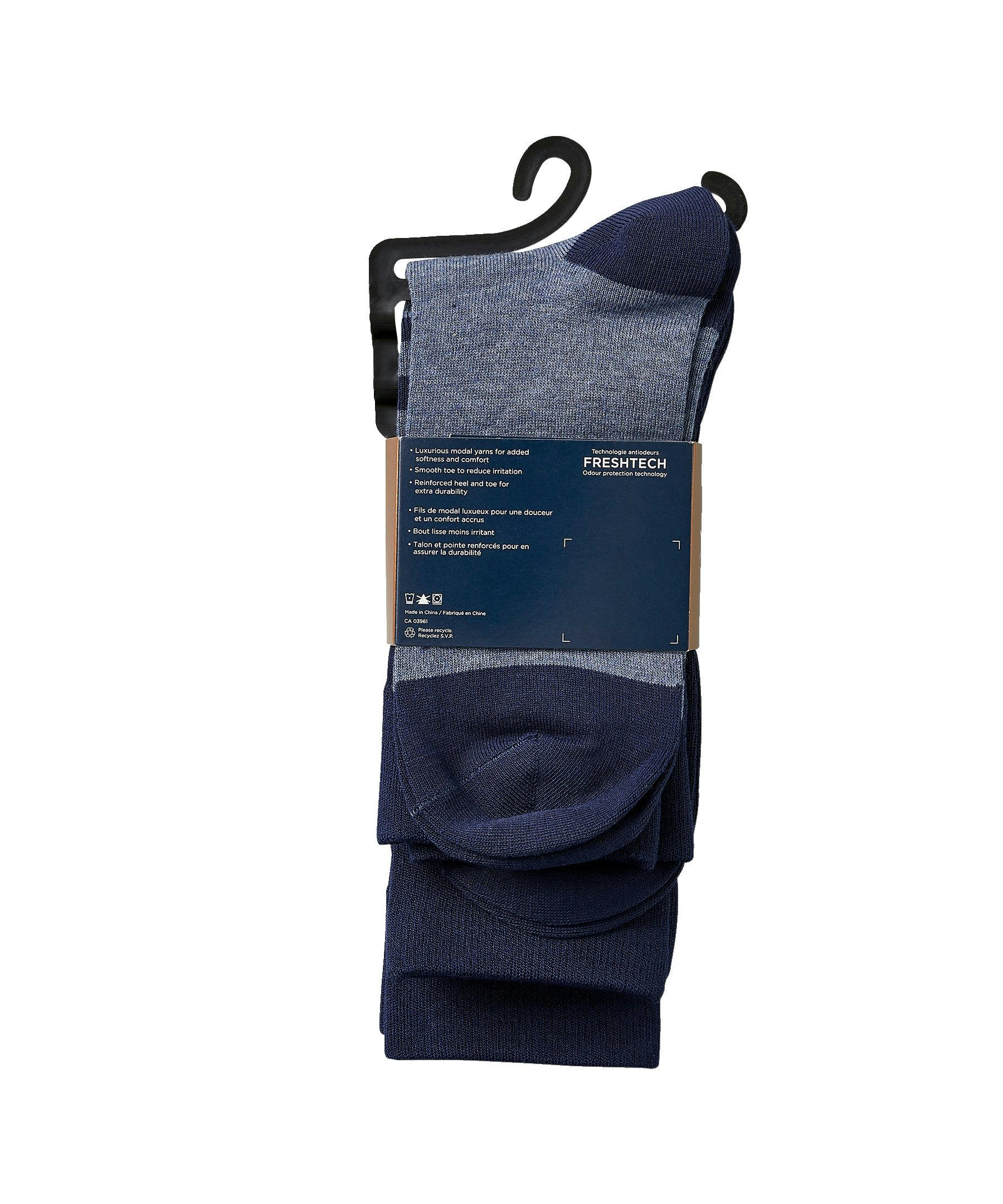 Denver Hayes Men's 3 Pack Bogo Casual Crew Socks