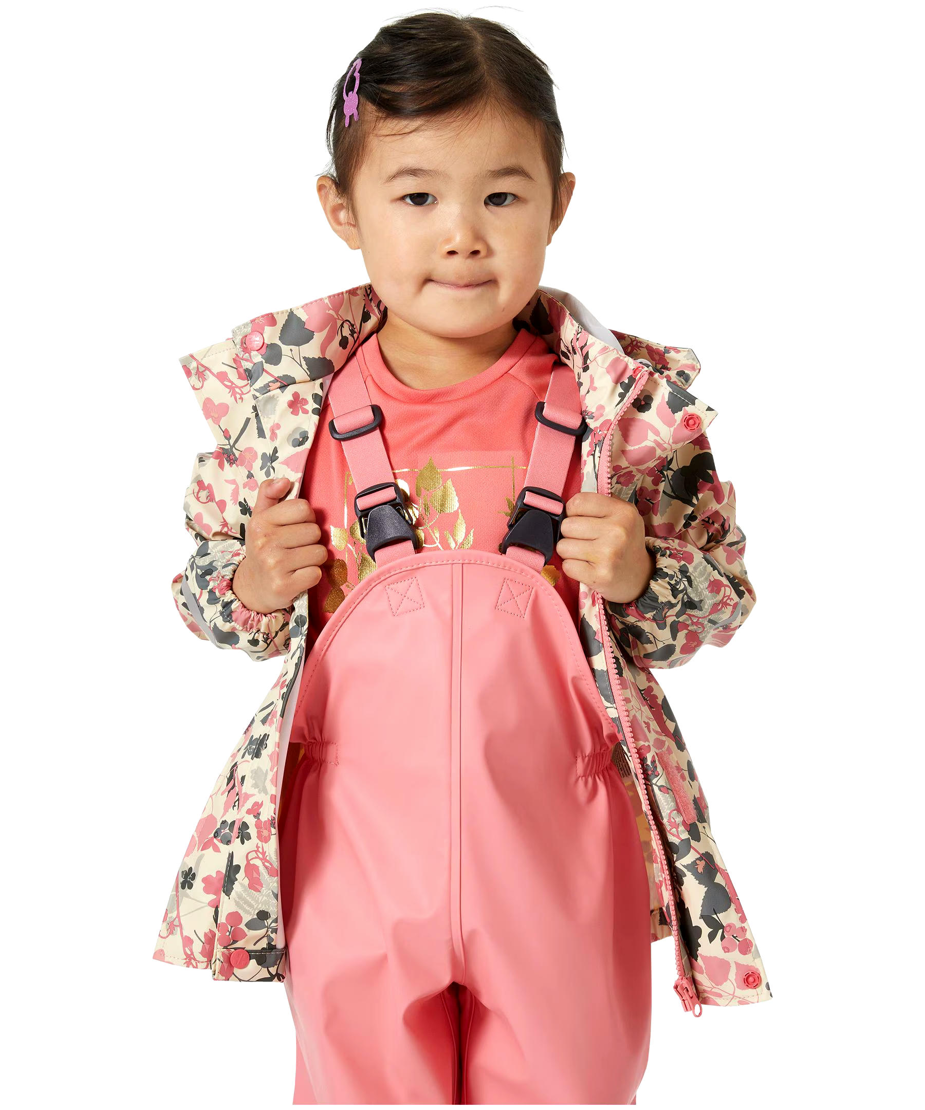 Helly Hansen Kids' Unisex K Bergen 2.0 PU Rainset AOP