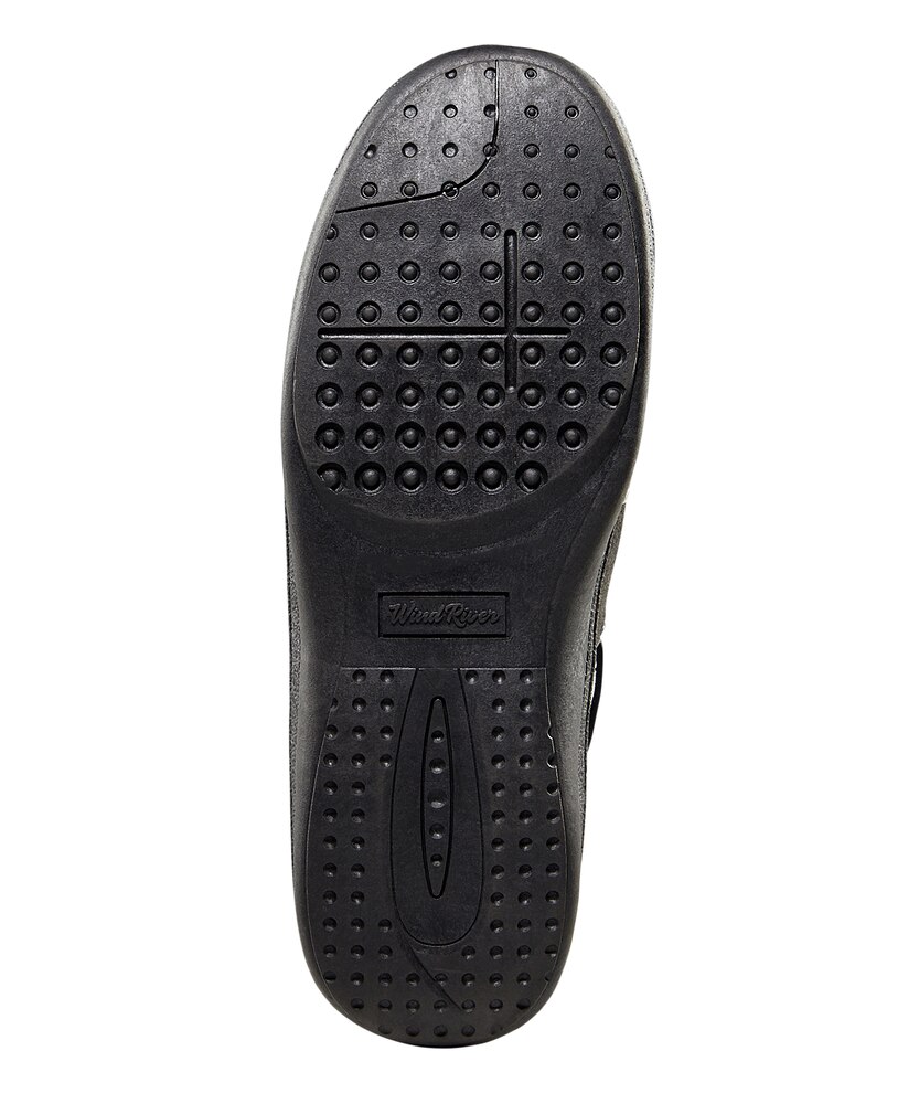 WindRiver Men's Fleece Lined Suede Slip On Slippers with Removable Insole