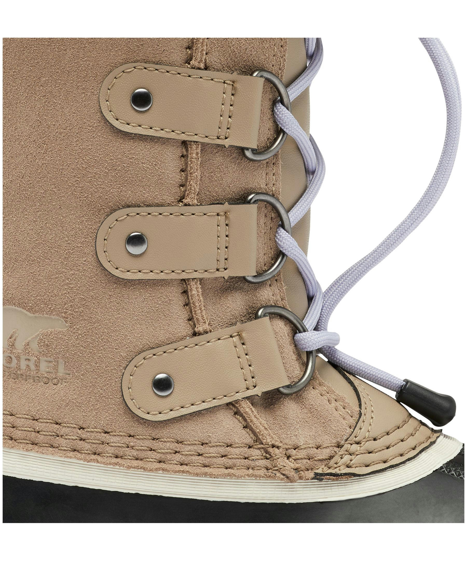 Sorel Kids' Pre-School/Grade School Joan Of Arctic™ Suede Waterproof Fleece-Lined Winter Boots