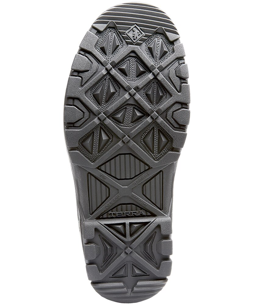 Terra Men's Composite Toe Composite Plate Crossbeam Cold Climate Work Boots Black