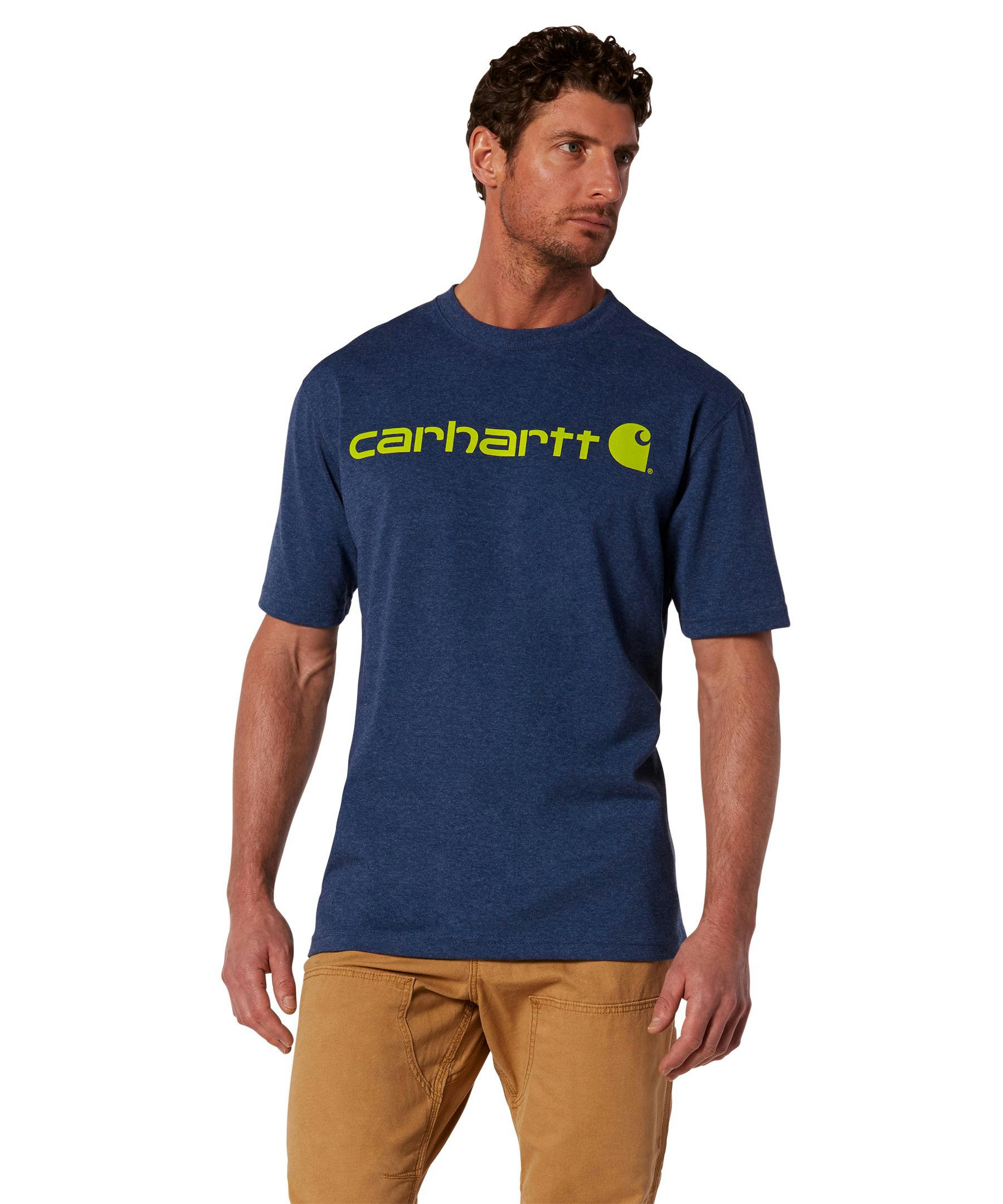 Carhartt Men's Logo Graphic T Shirt