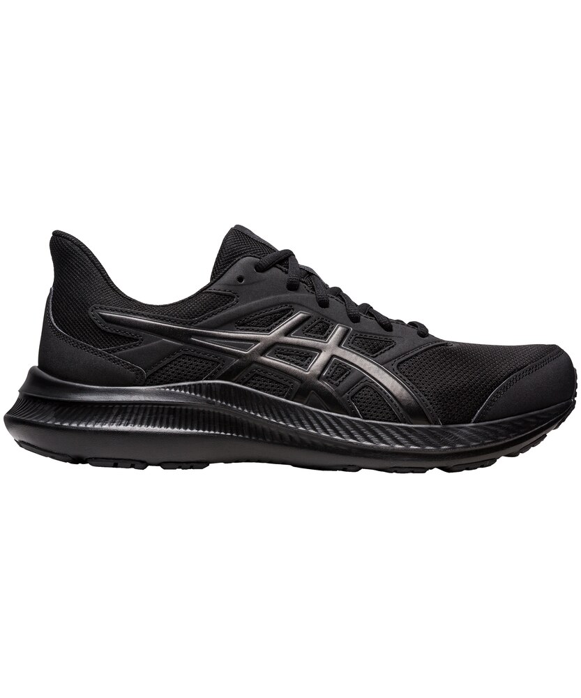 Asics Men's Jolt 4 Amplifoam Running Shoes - Black/Black