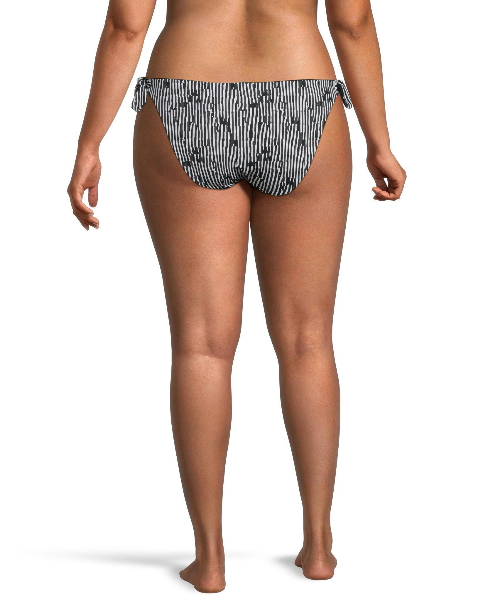 Women's Side Tie Reversible Bikini Swim Bottom