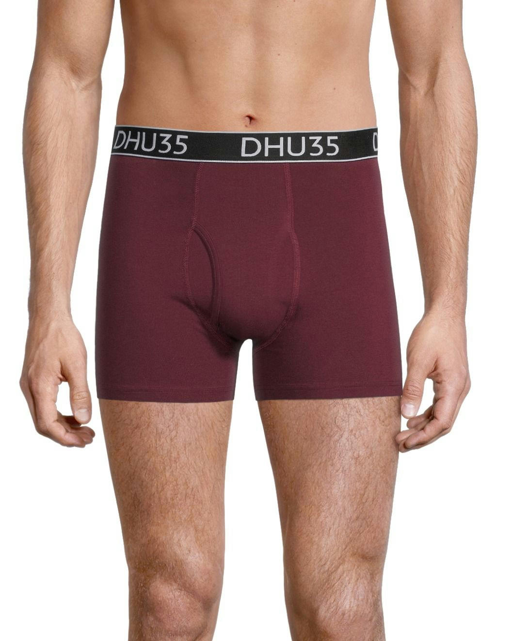 Denver Hayes Men's 3 Pack X-Mas Cotton Stretch Boxer Brief Underwear