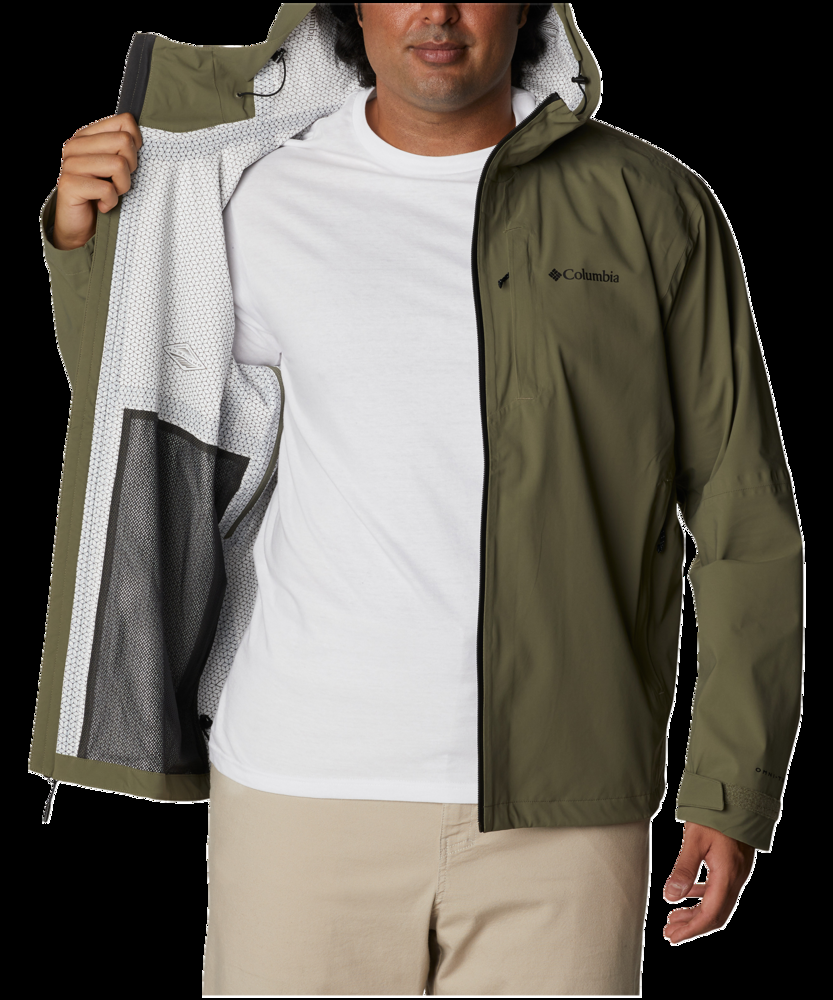 Columbia Men's Omni-Tech Lightweight Ampli-Dry Shell Waterproof Jacket