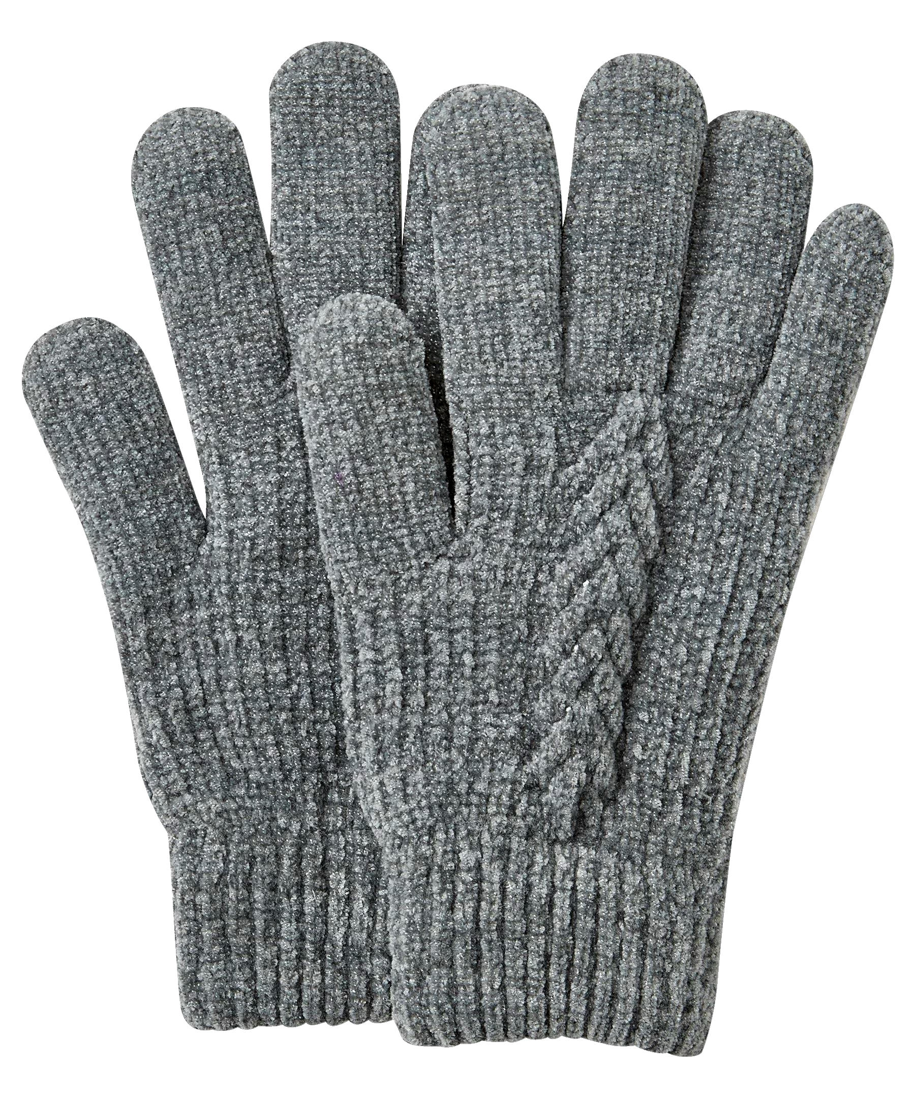 Denver Hayes Women's Chenille Cable Knit Gloves