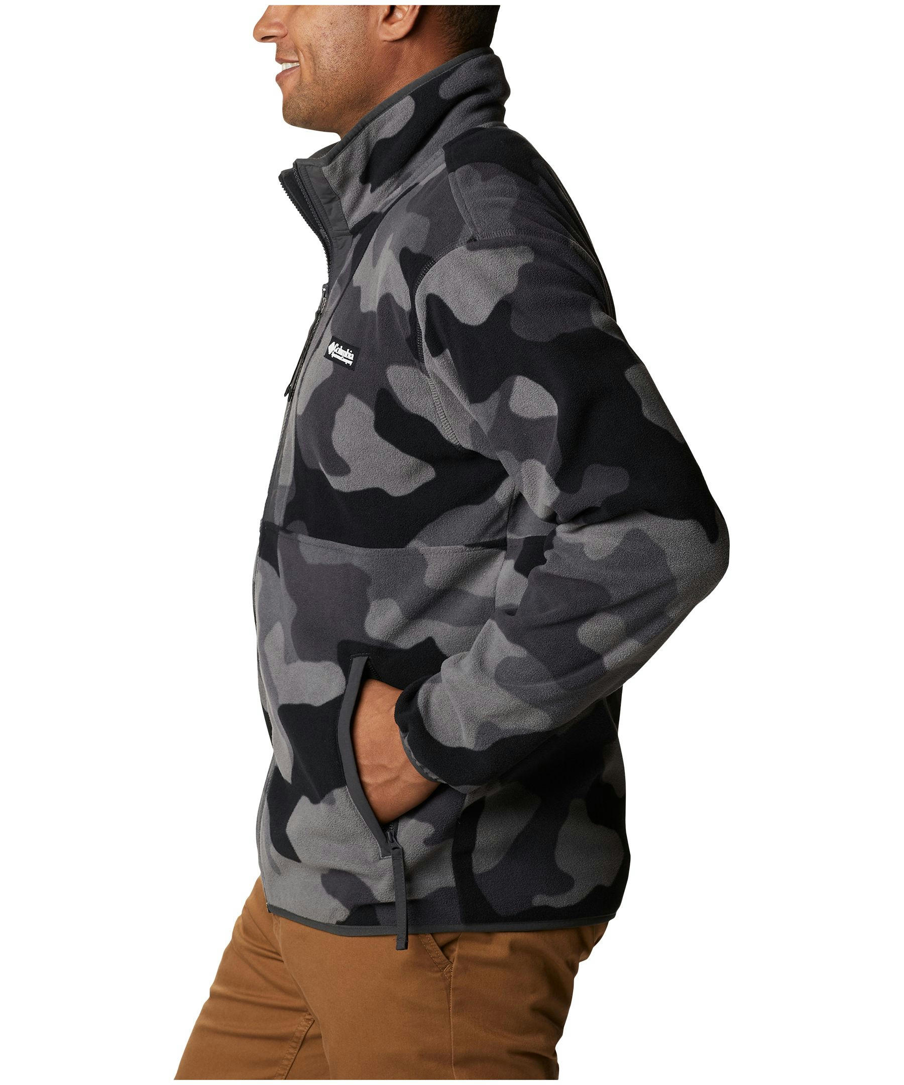 Columbia Men's Back Bowl Lightweight Full Zip Fleece Sweatshirt