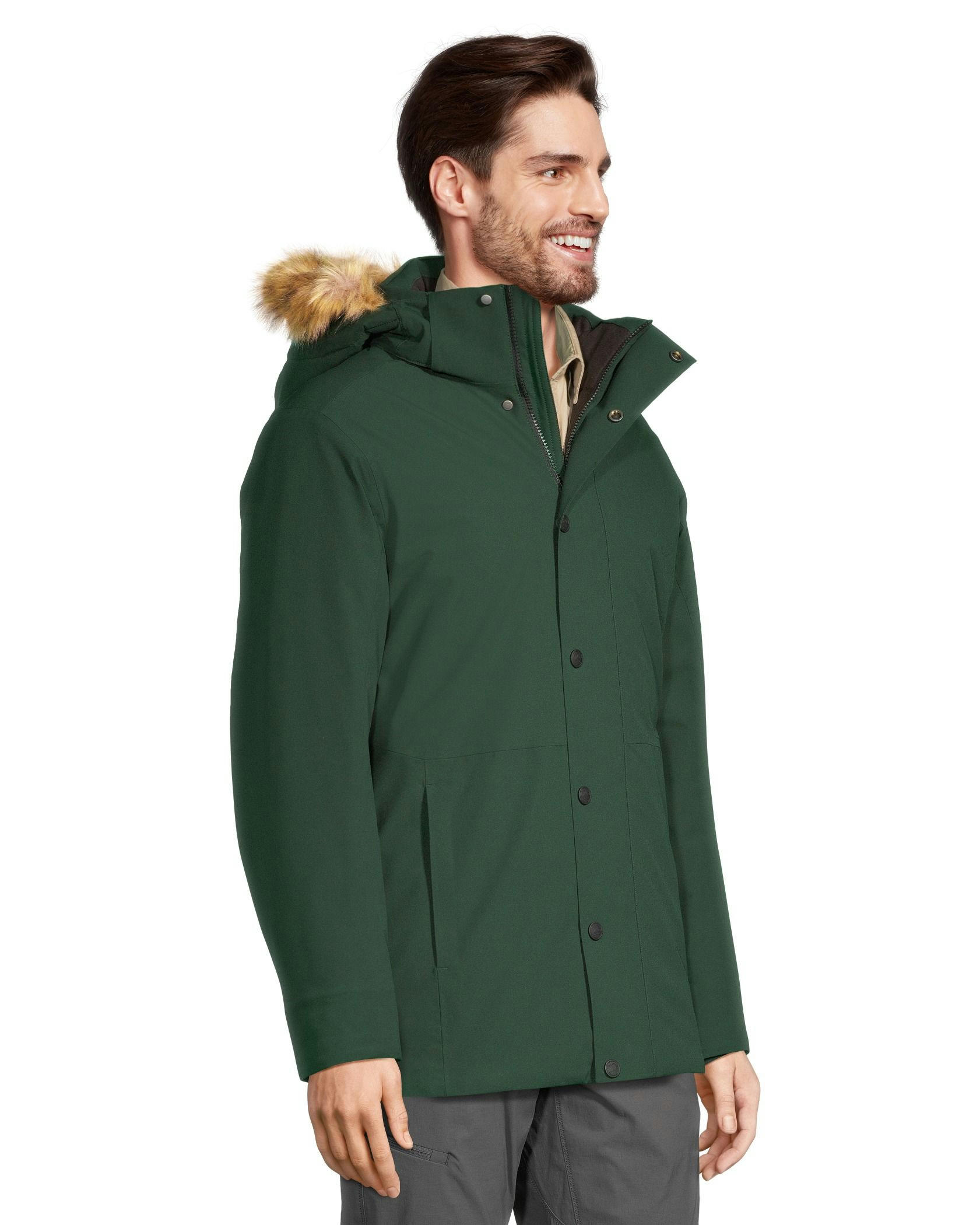 WindRiver Men's HD2 T-Max Insulated Hooded Parka