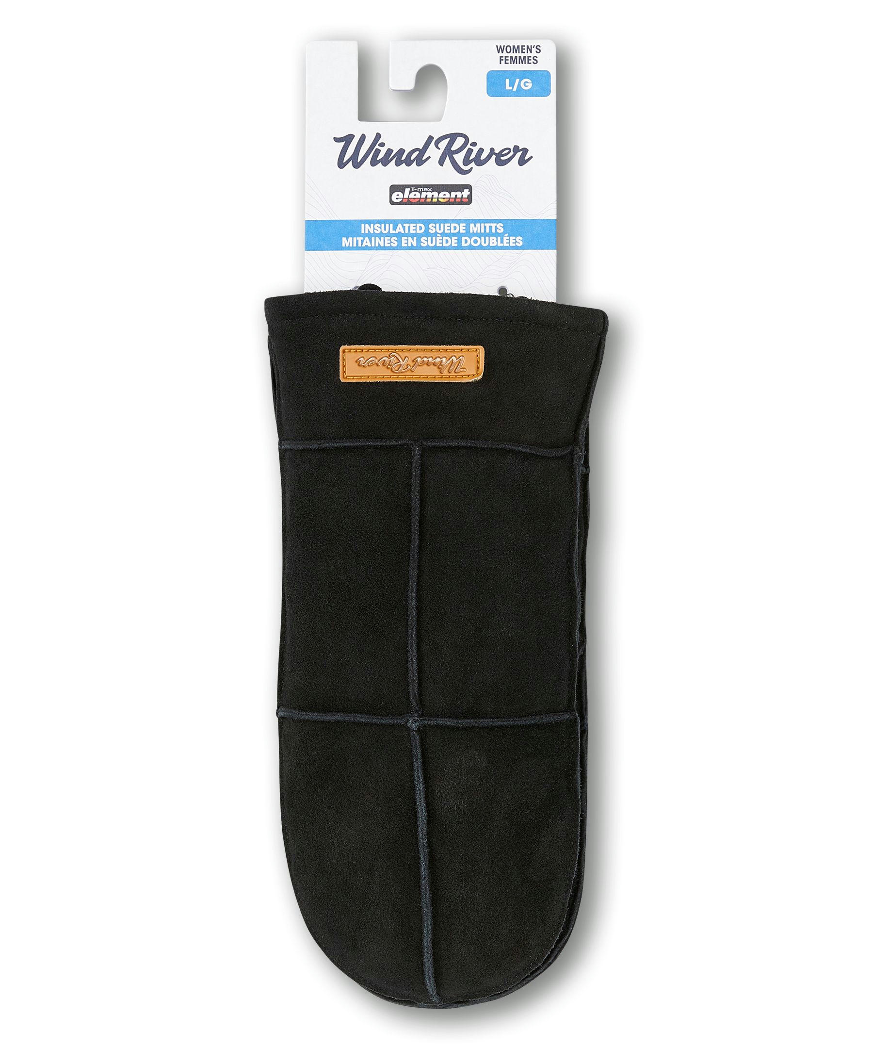 WindRiver Women's T-Max Deersuede Fleece Lined Mitt